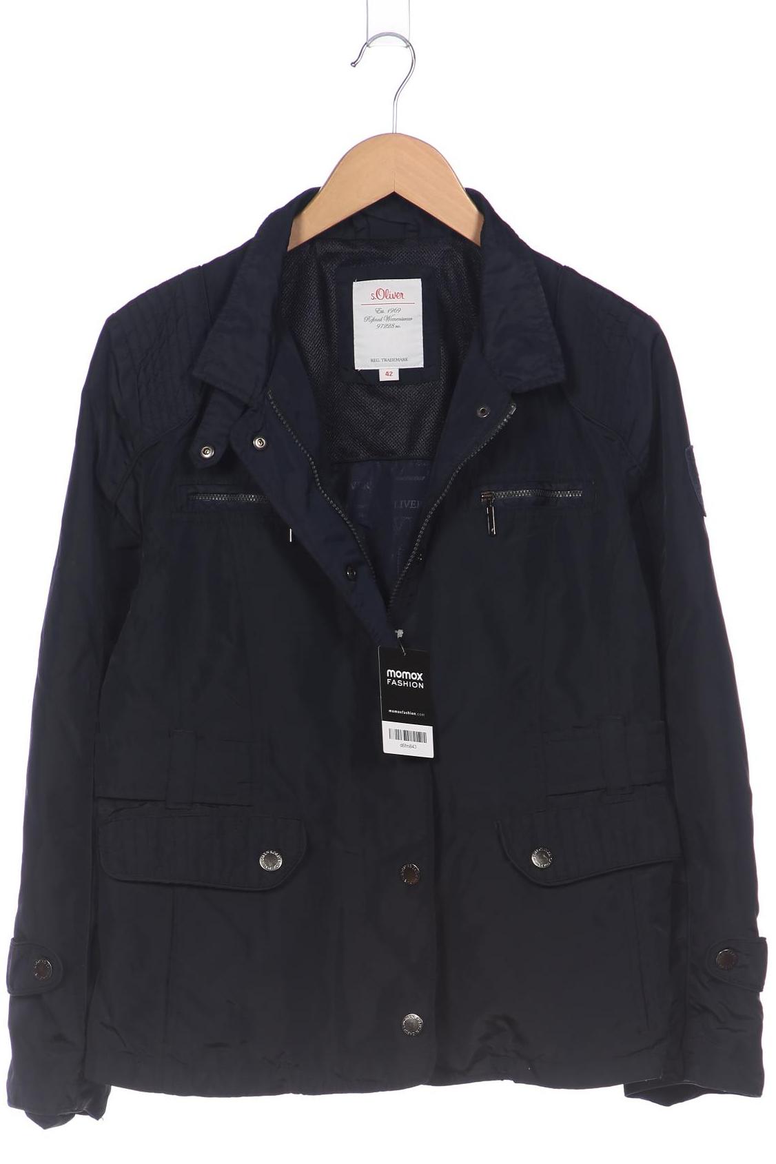 

s.Oliver Damen Jacke, marineblau, Gr. 42