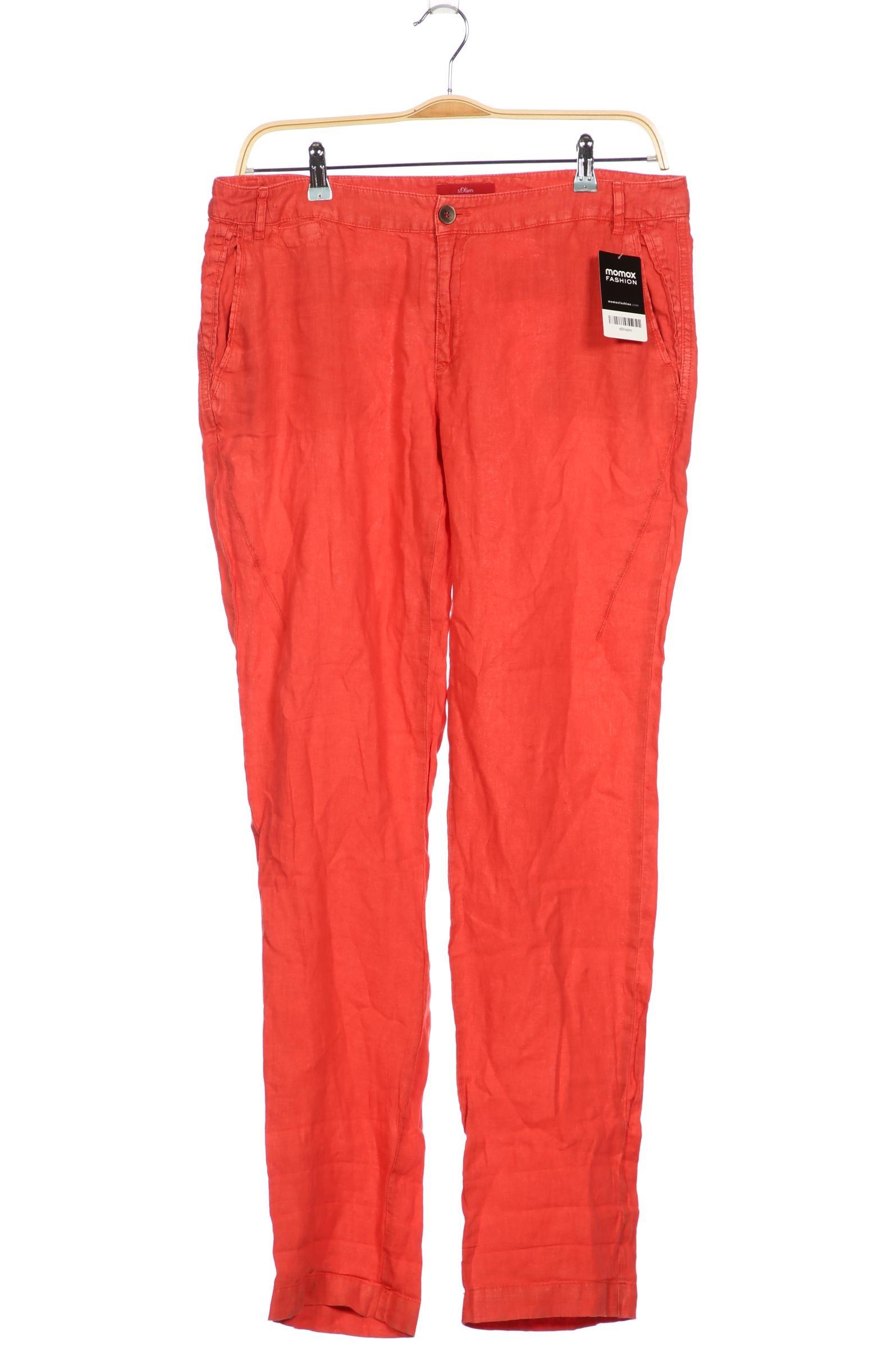 

s.Oliver Damen Stoffhose, rot, Gr. 42