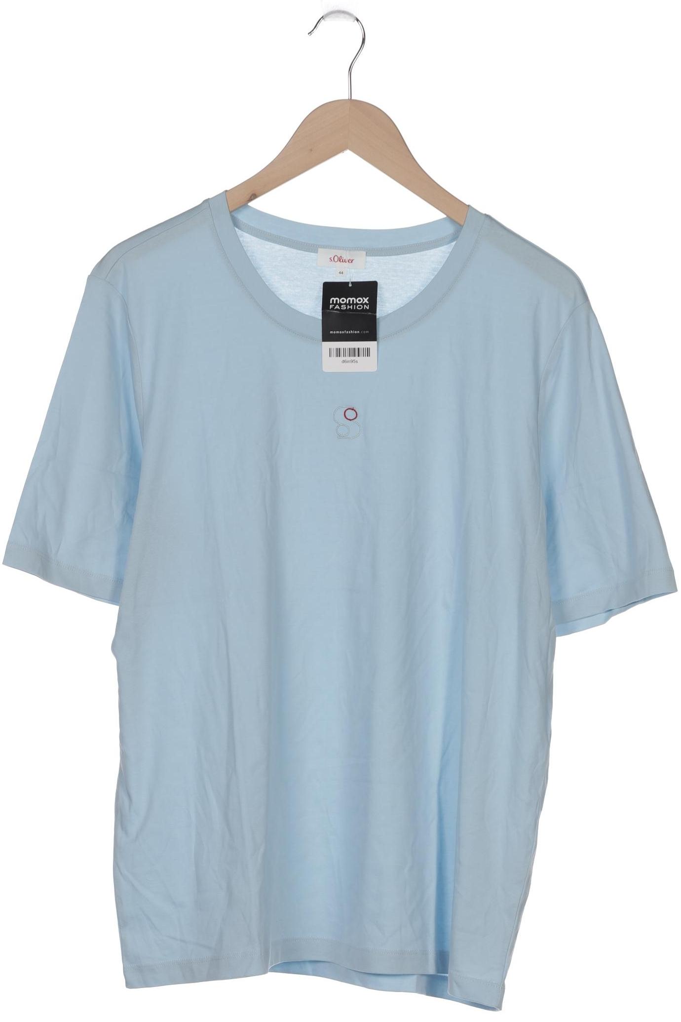 

s.Oliver Damen T-Shirt, hellblau, Gr. 44