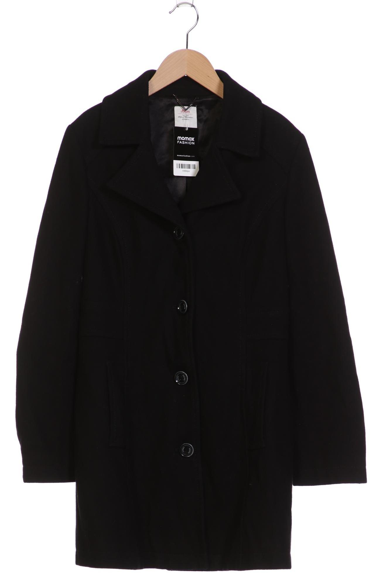 

s.Oliver Damen Mantel, schwarz, Gr. 36