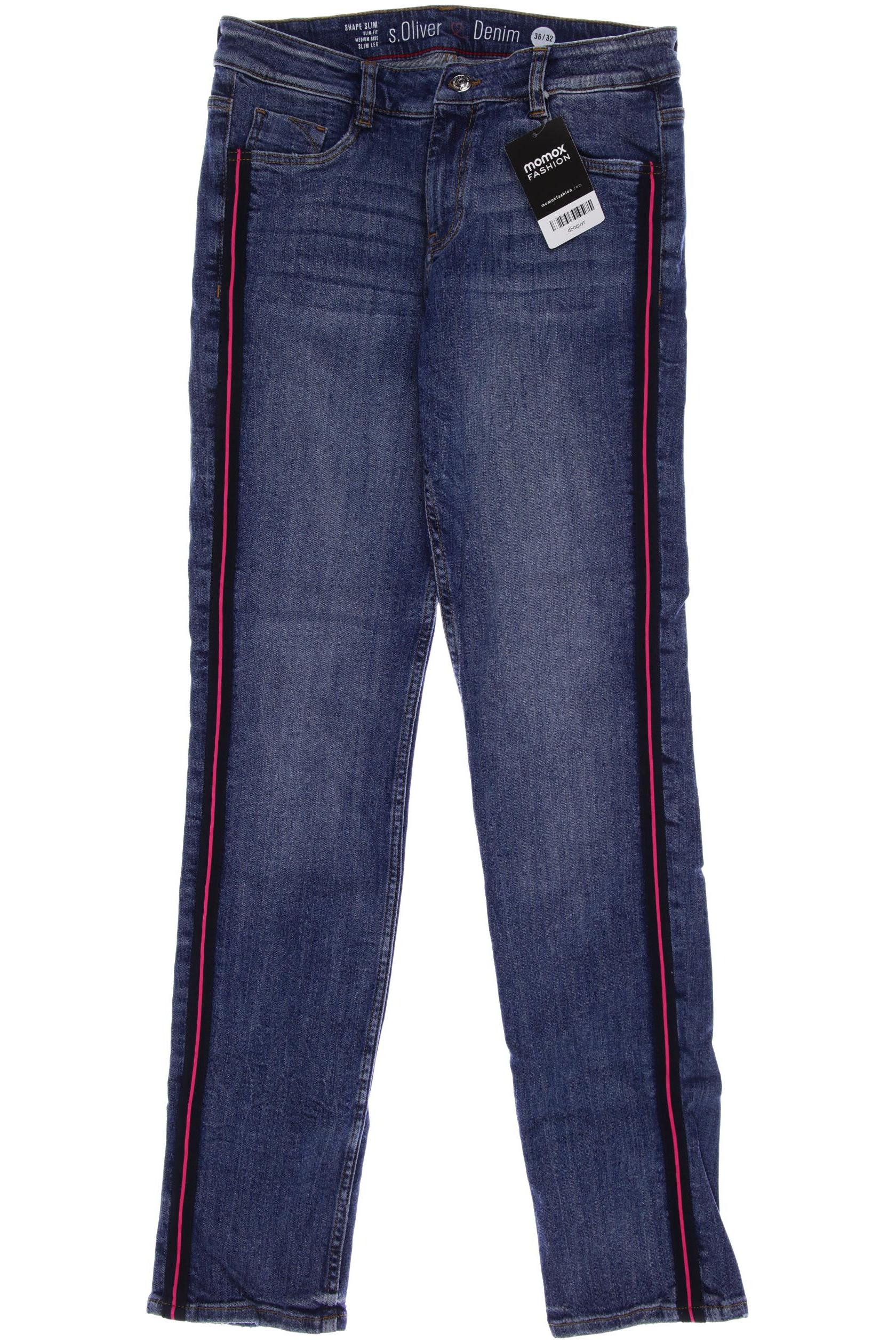 

s.Oliver Damen Jeans, blau