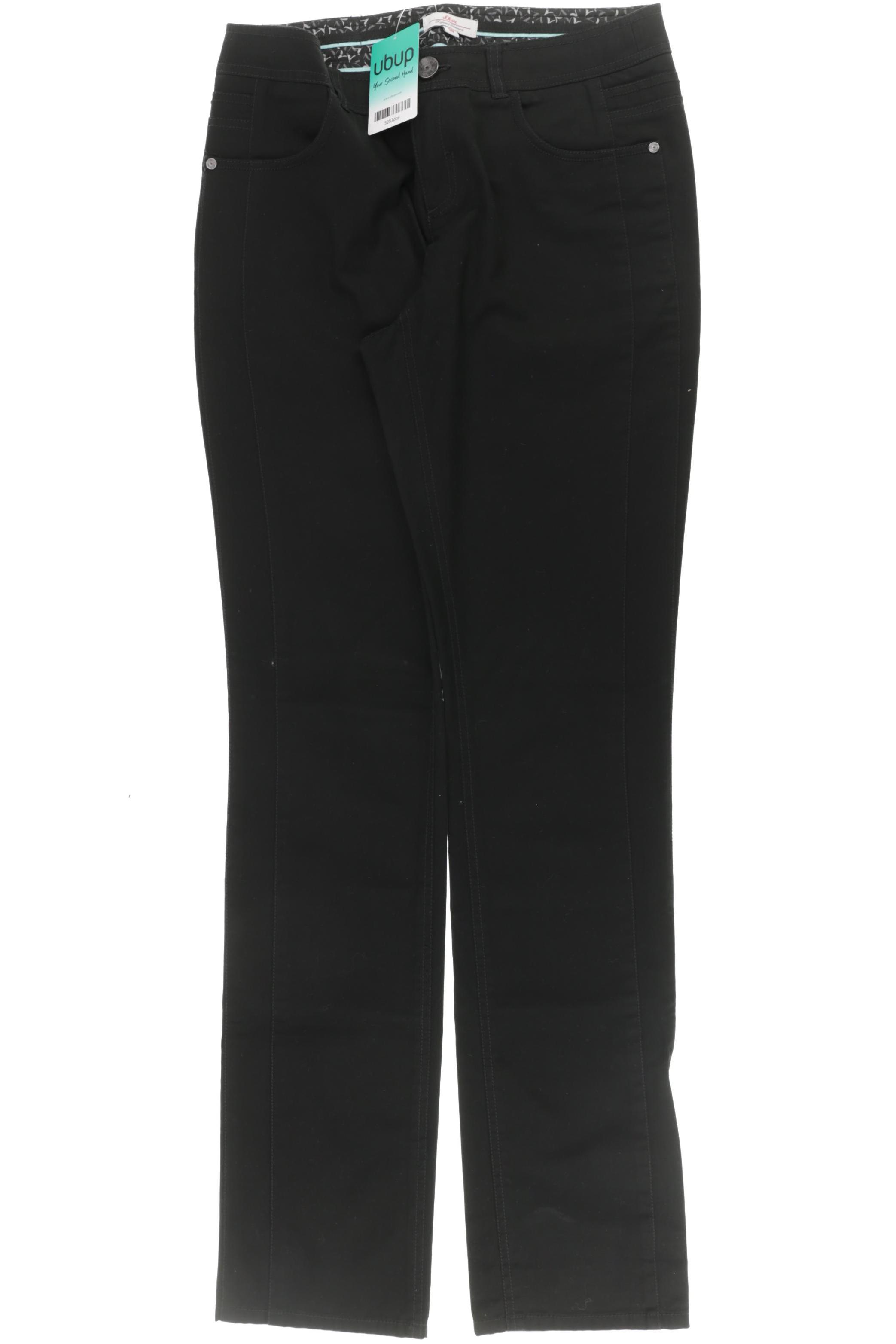 

s.Oliver Damen Stoffhose, schwarz, Gr. 38