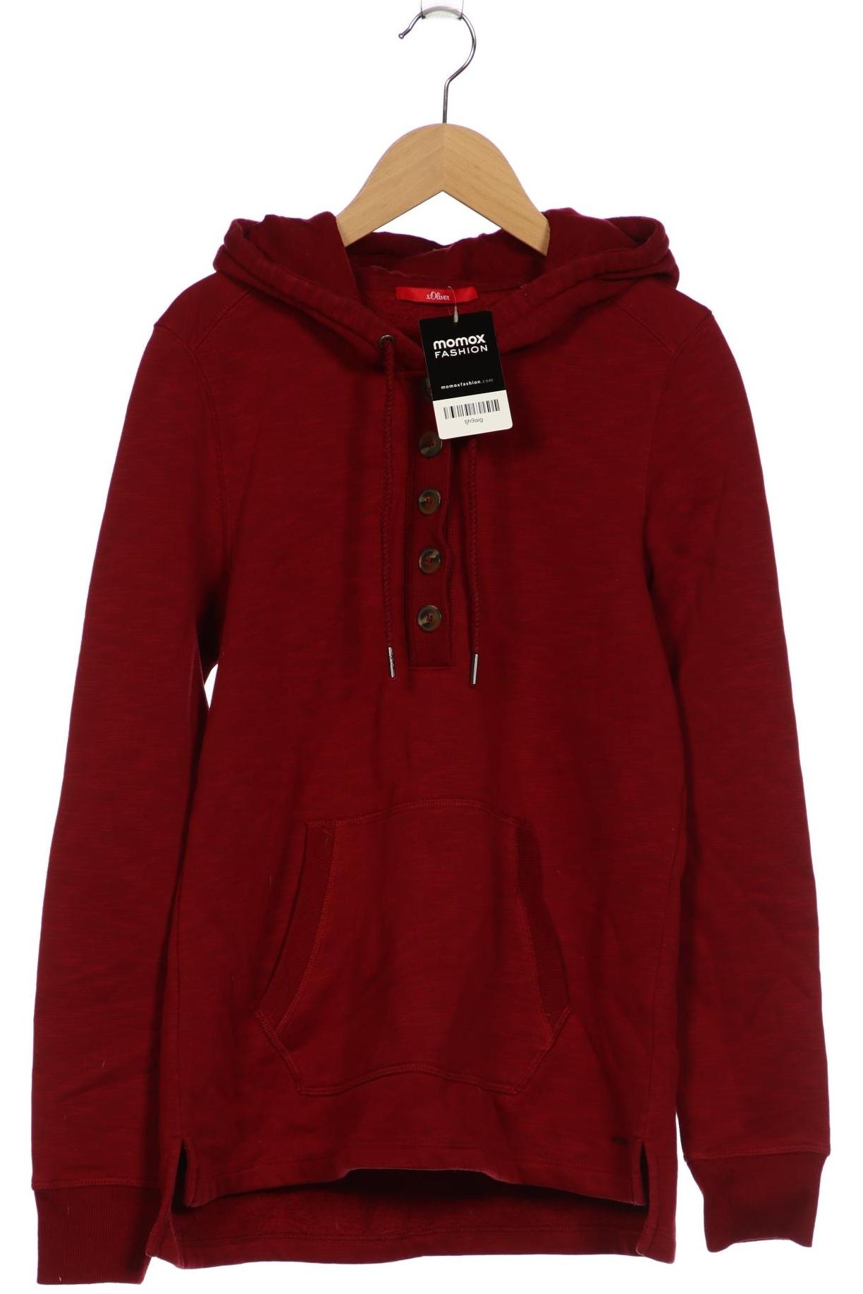 

s.Oliver Damen Kapuzenpullover, bordeaux, Gr. 40