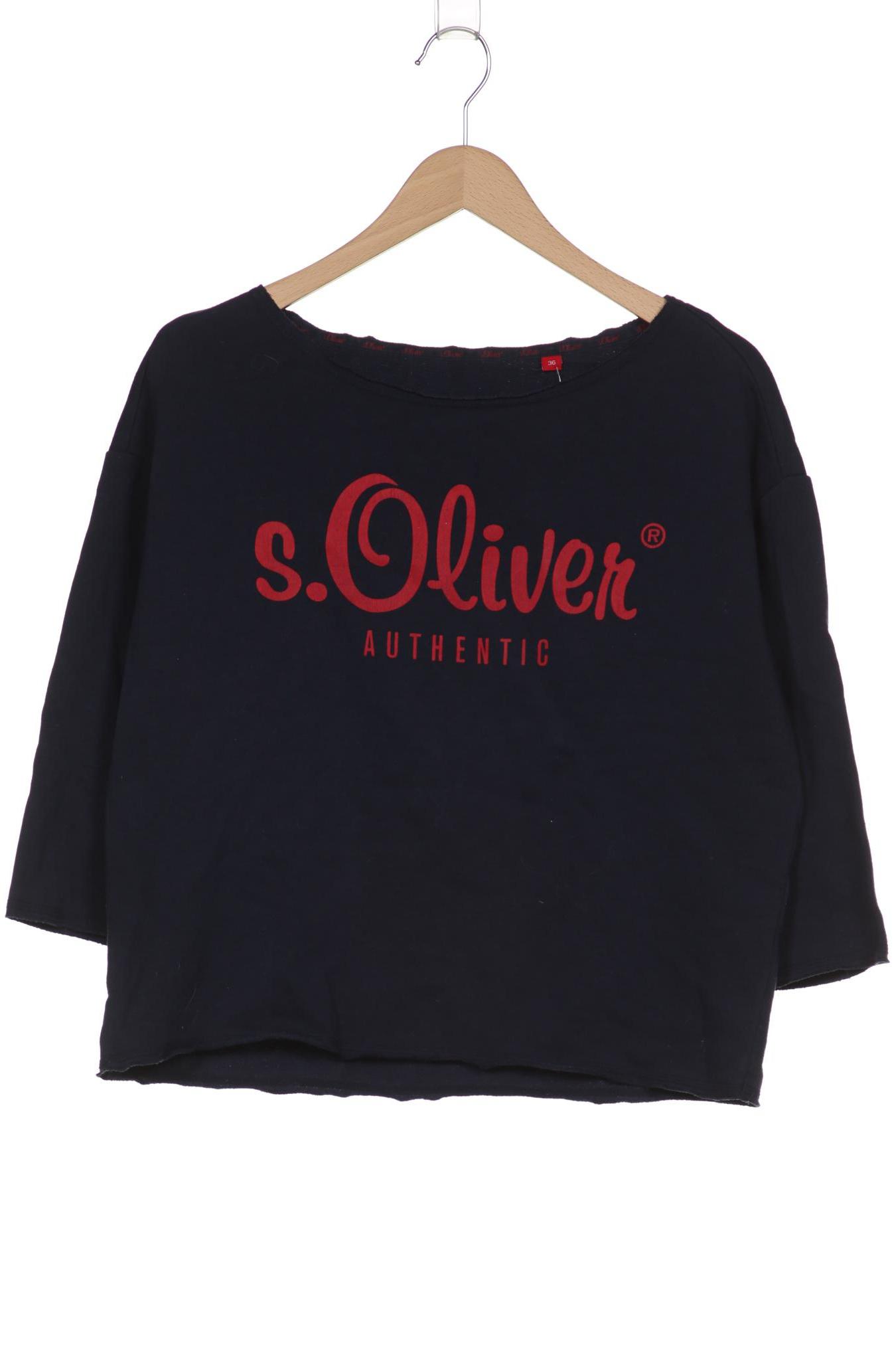 

s.Oliver Damen Sweatshirt, marineblau