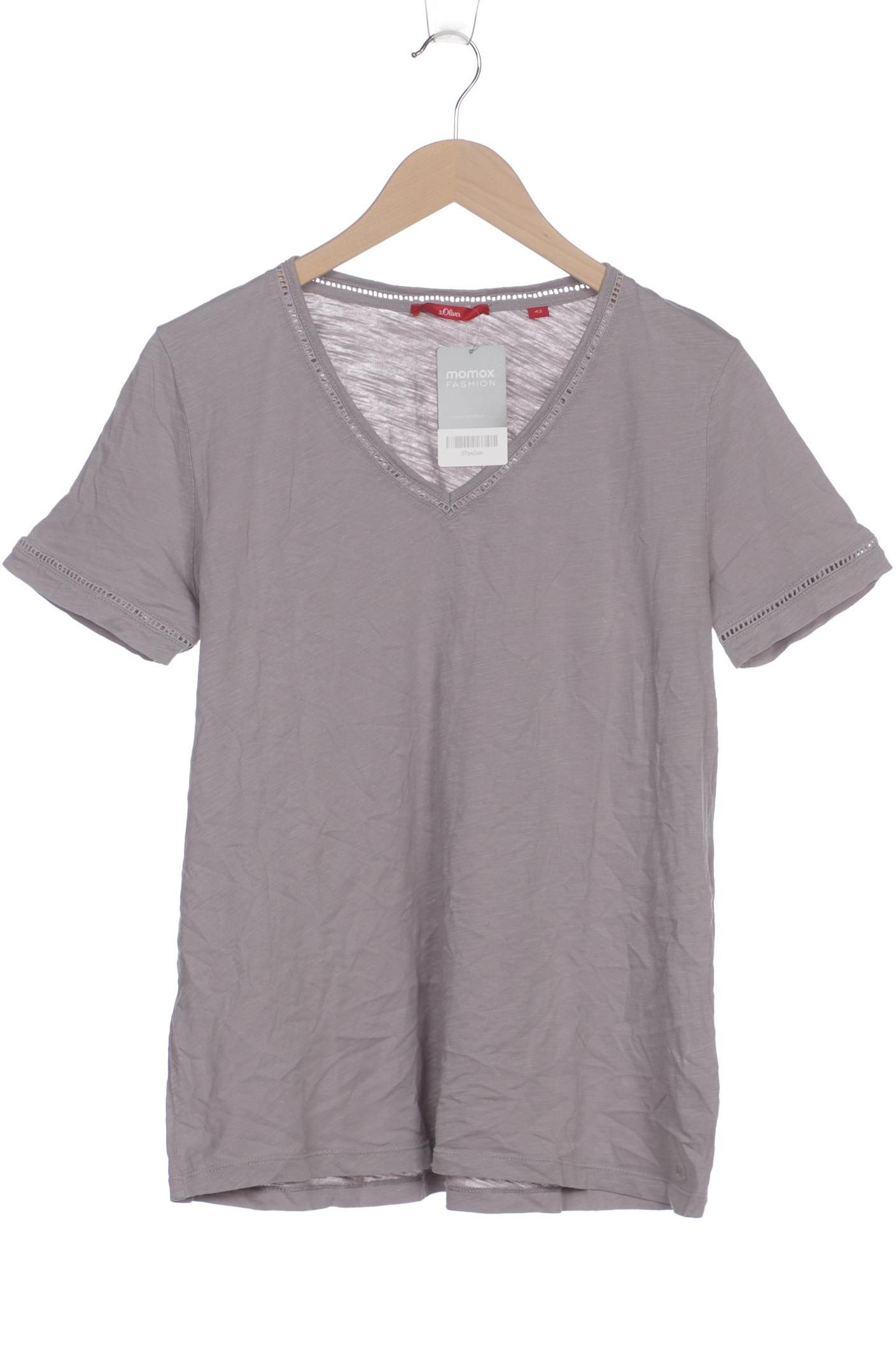 Thumbnail - s.Oliver Damen T-Shirt, grau, Gr. 42