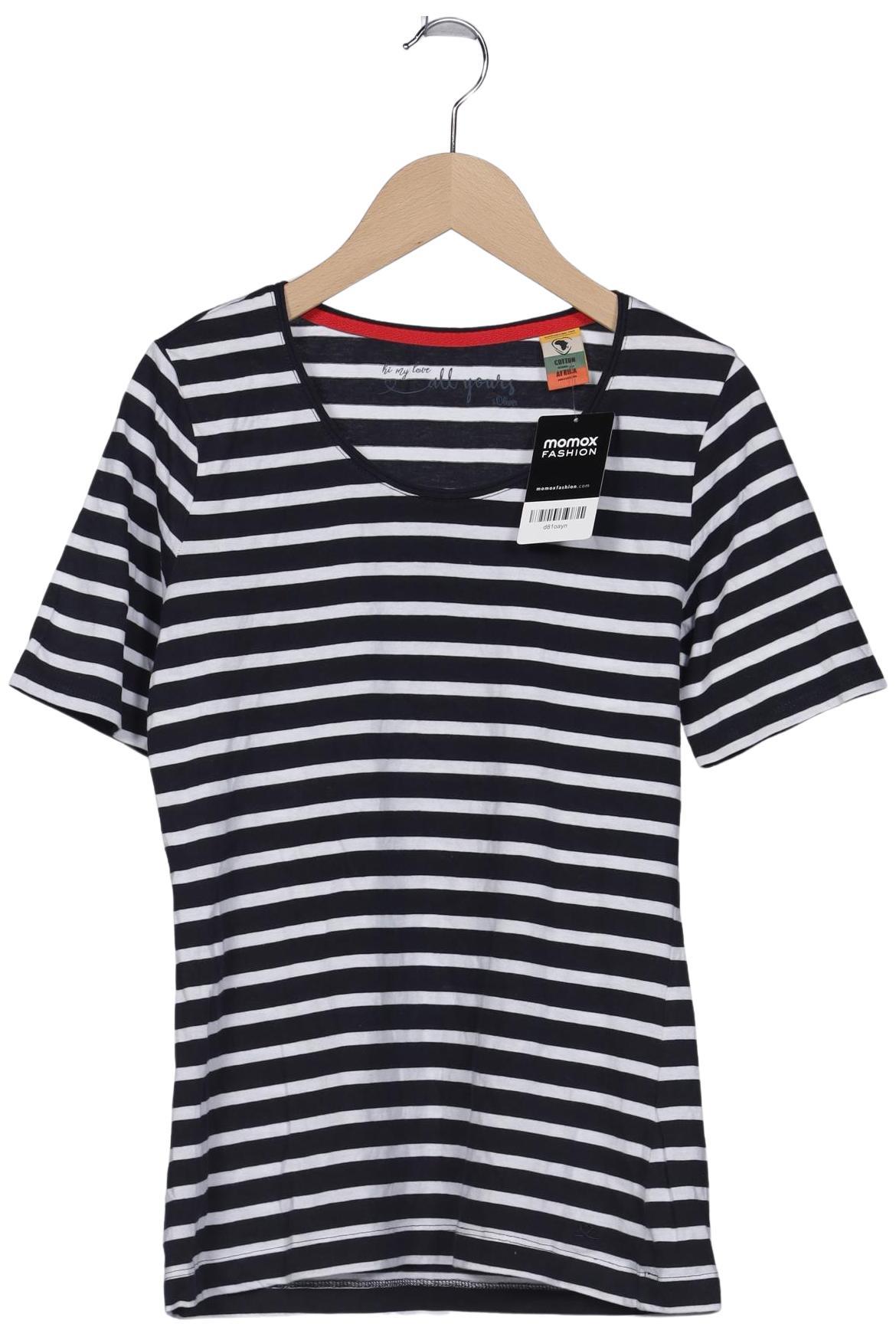 

s.Oliver Damen T-Shirt, marineblau, Gr. 36