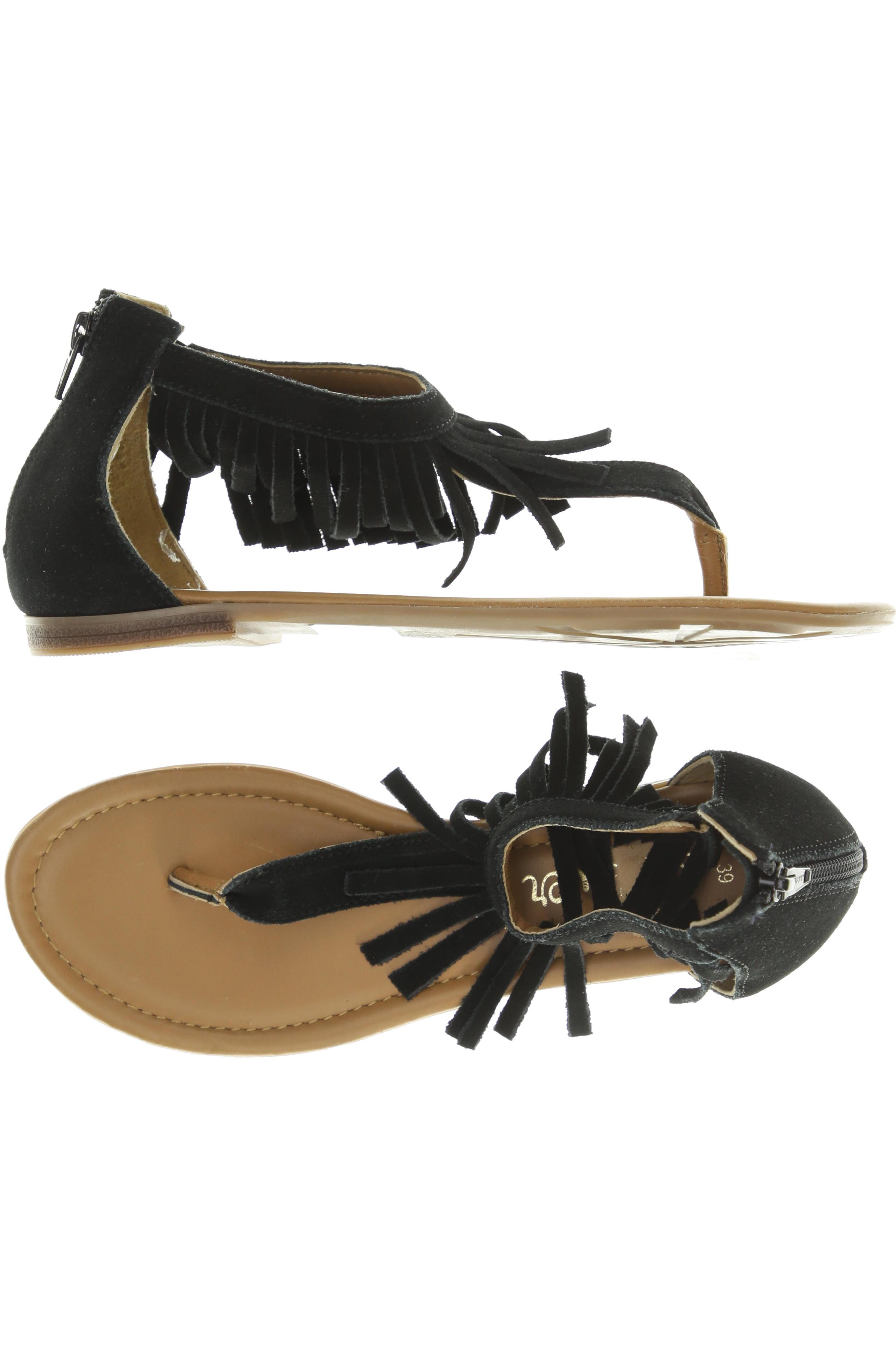 

s.Oliver Damen Sandale, schwarz, Gr. 39