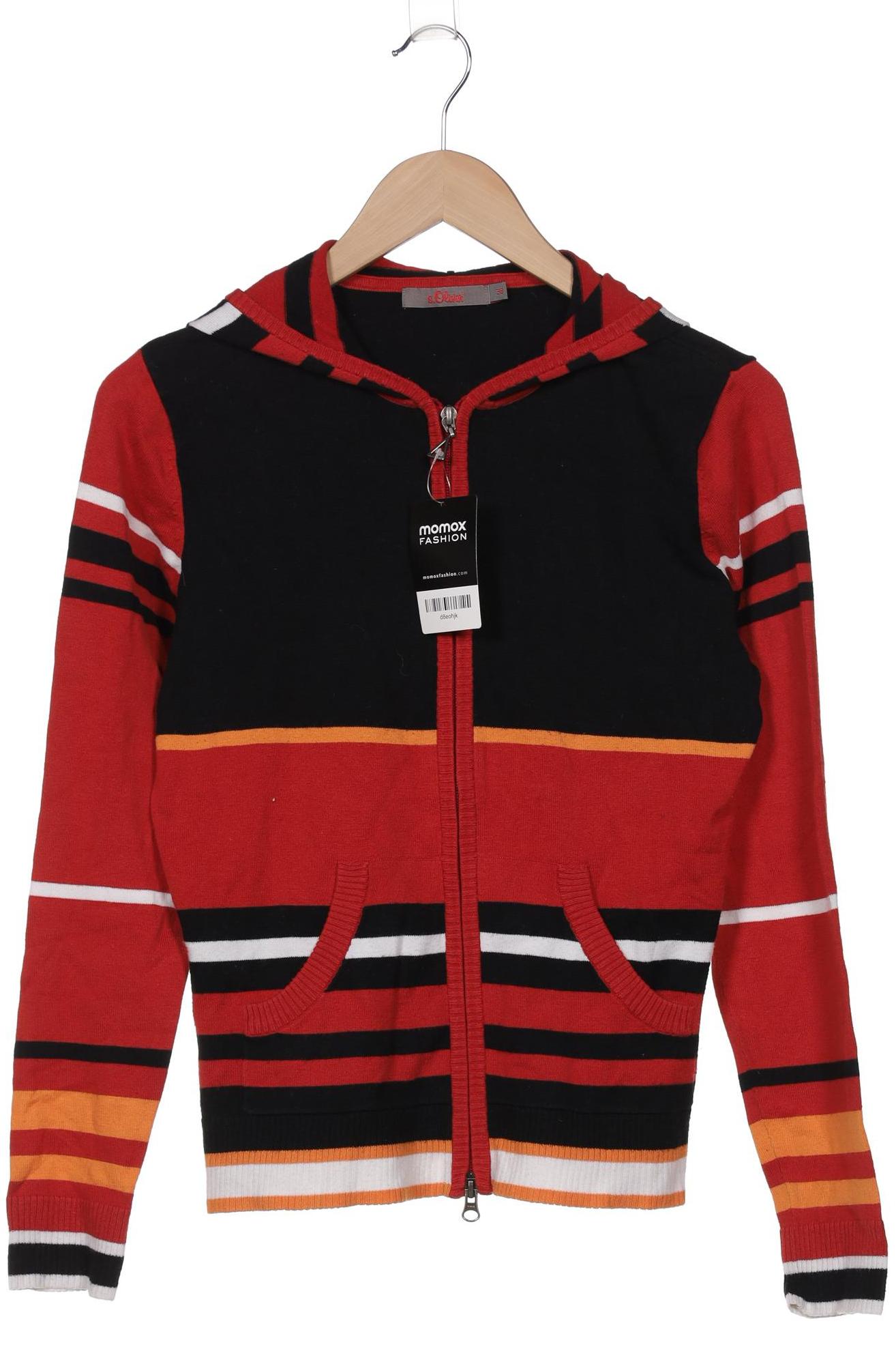 

s.Oliver Damen Strickjacke, rot, Gr. 38