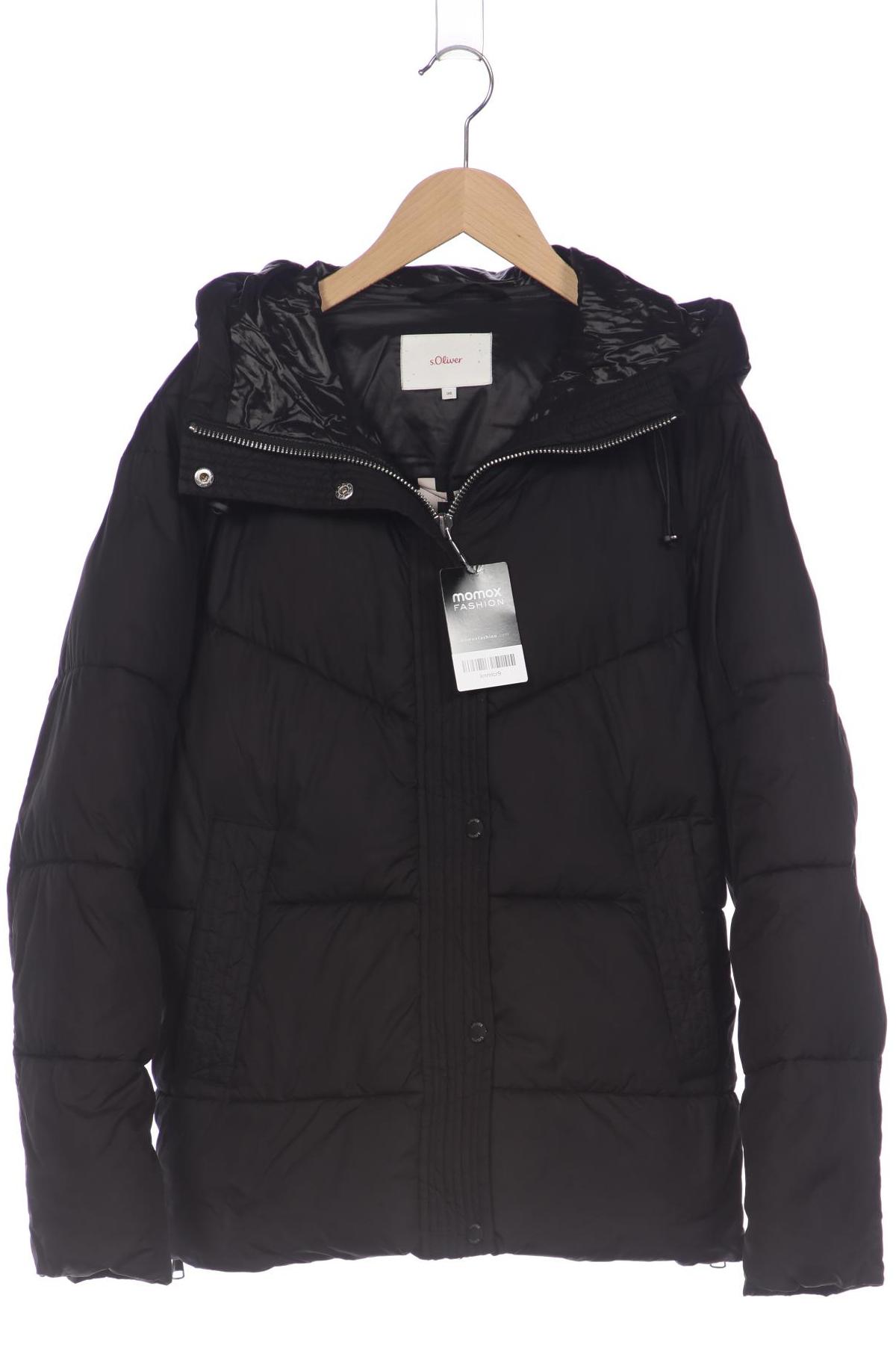 

s.Oliver Damen Jacke, schwarz, Gr. 36