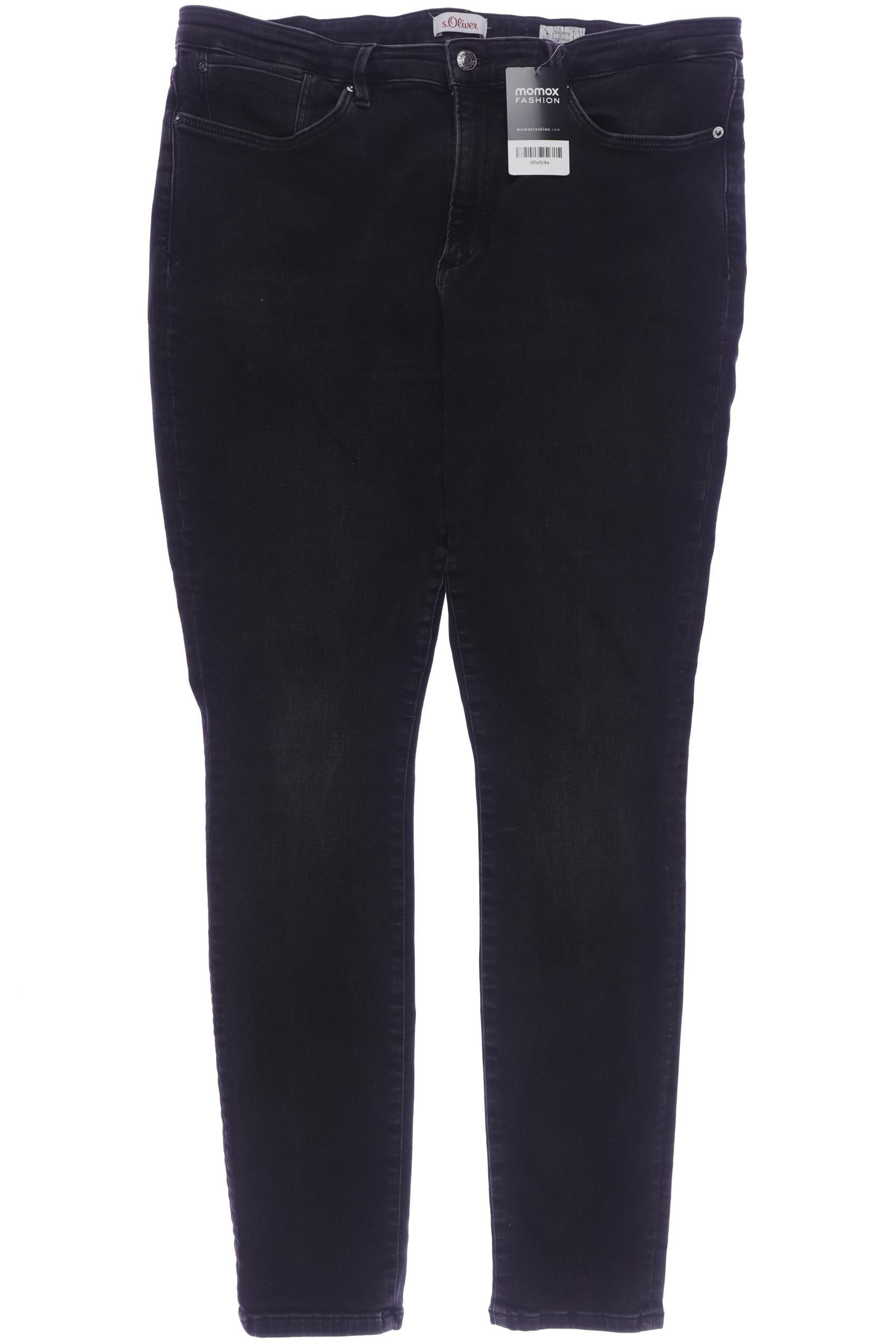 

s.Oliver Damen Jeans, schwarz, Gr. 46