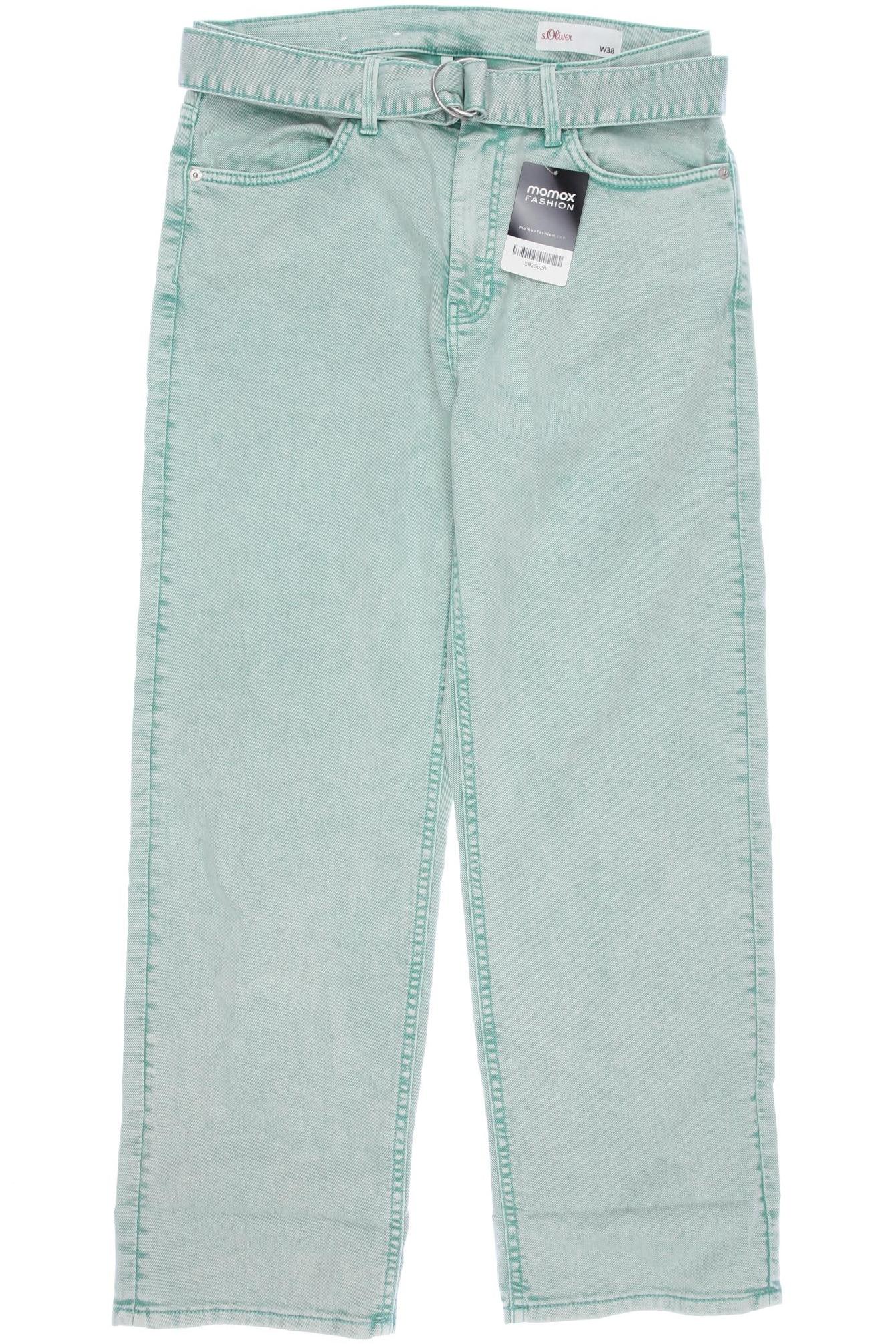 

s.Oliver Damen Jeans, hellgrün, Gr. 38