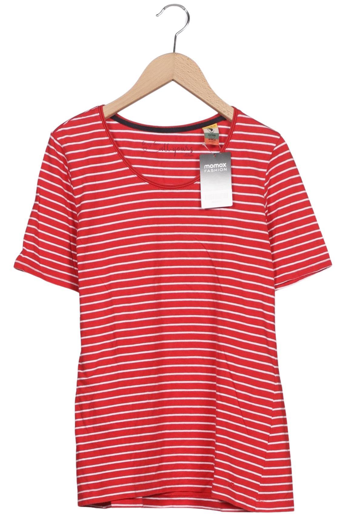 

s.Oliver Damen T-Shirt, rot, Gr. 40