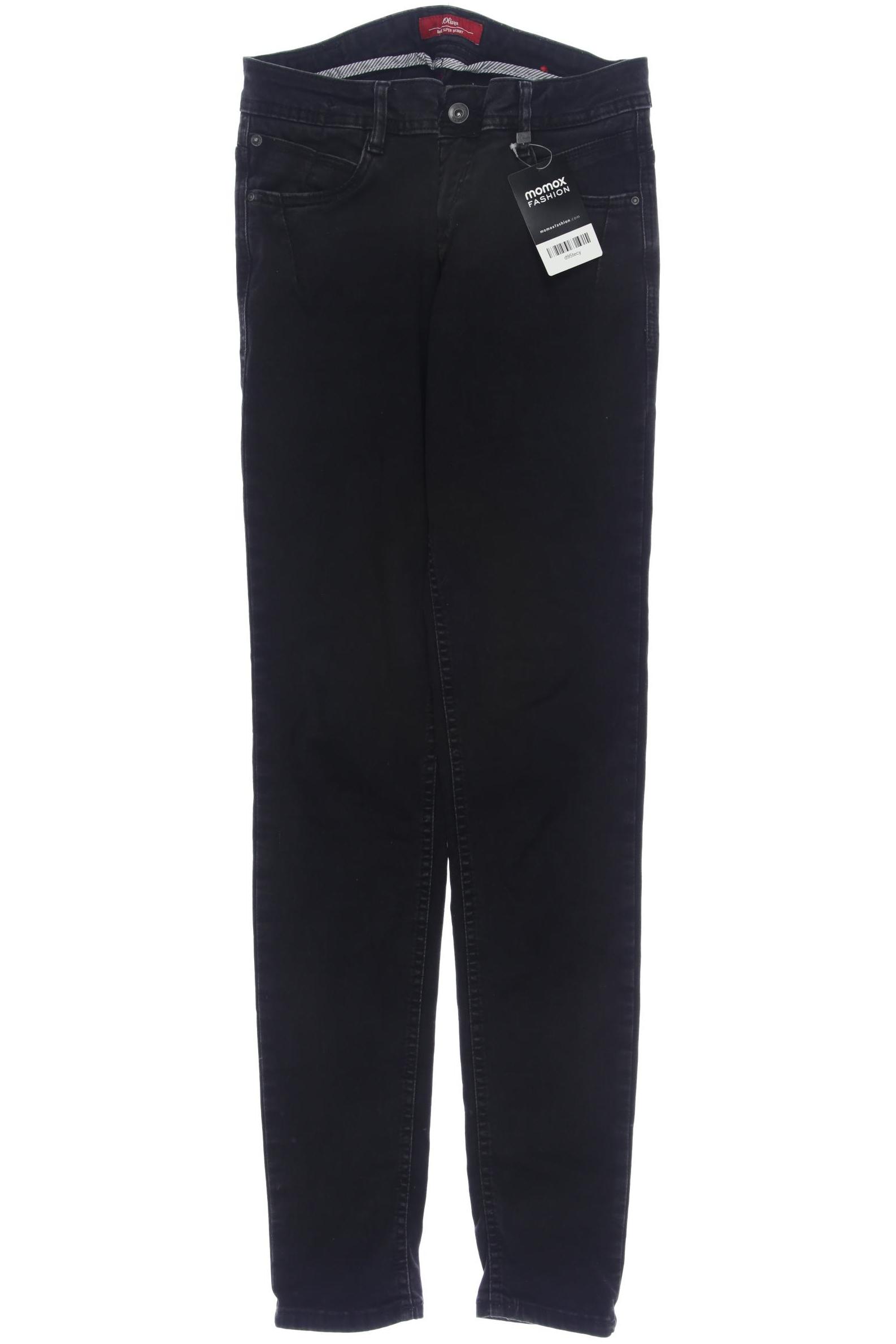 

s.Oliver Damen Jeans, schwarz, Gr. 36