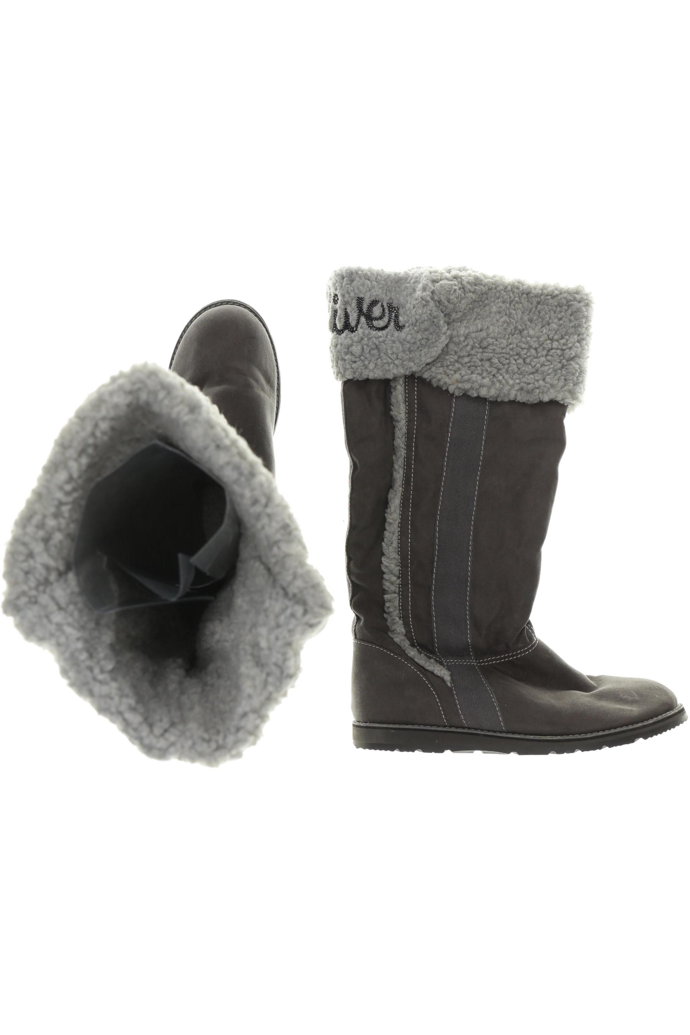 

s.Oliver Damen Stiefel, grau, Gr. 39