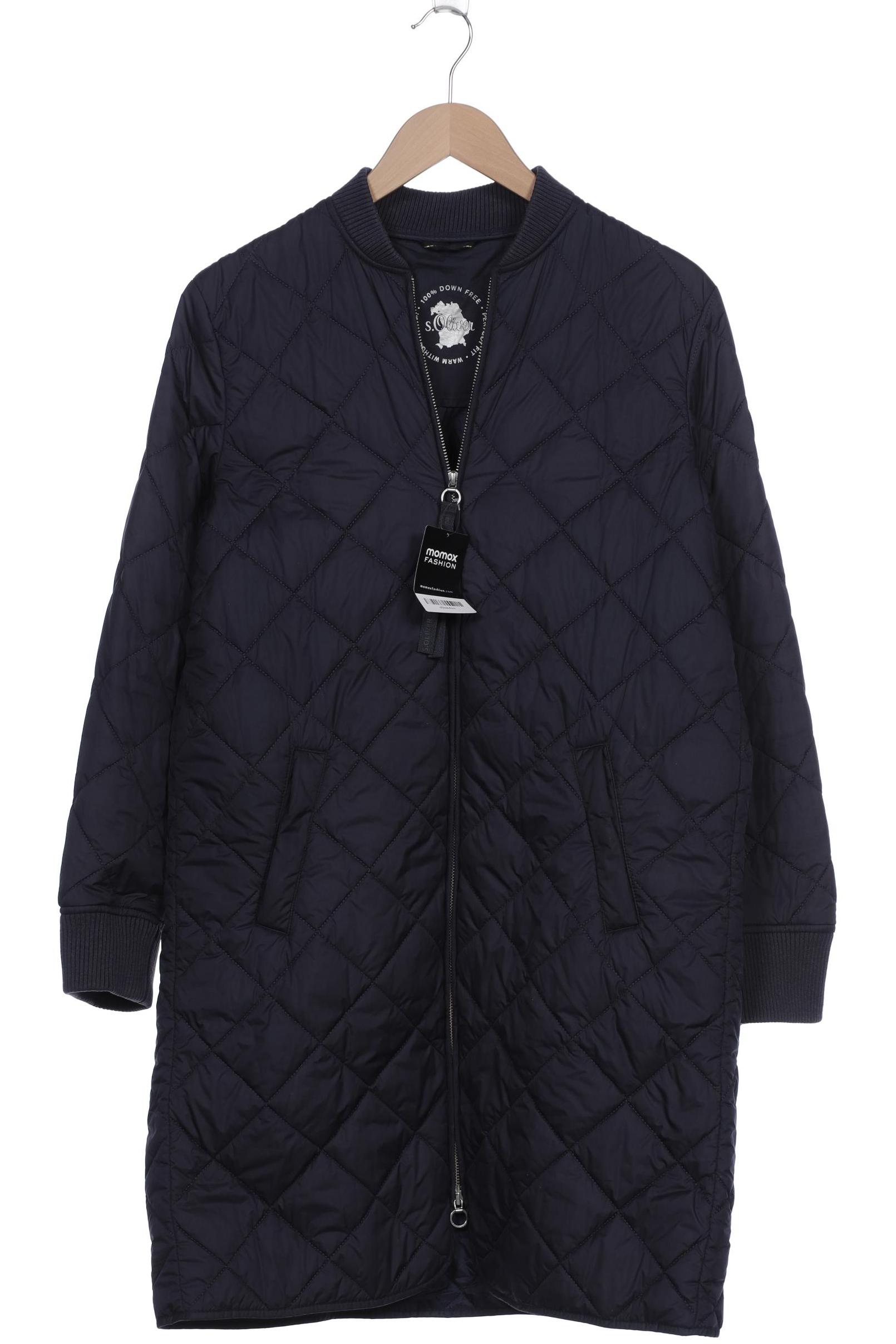 

s.Oliver Damen Mantel, marineblau