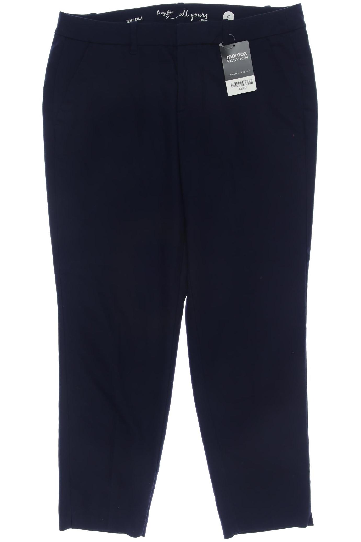 

s.Oliver Damen Stoffhose, marineblau, Gr. 40