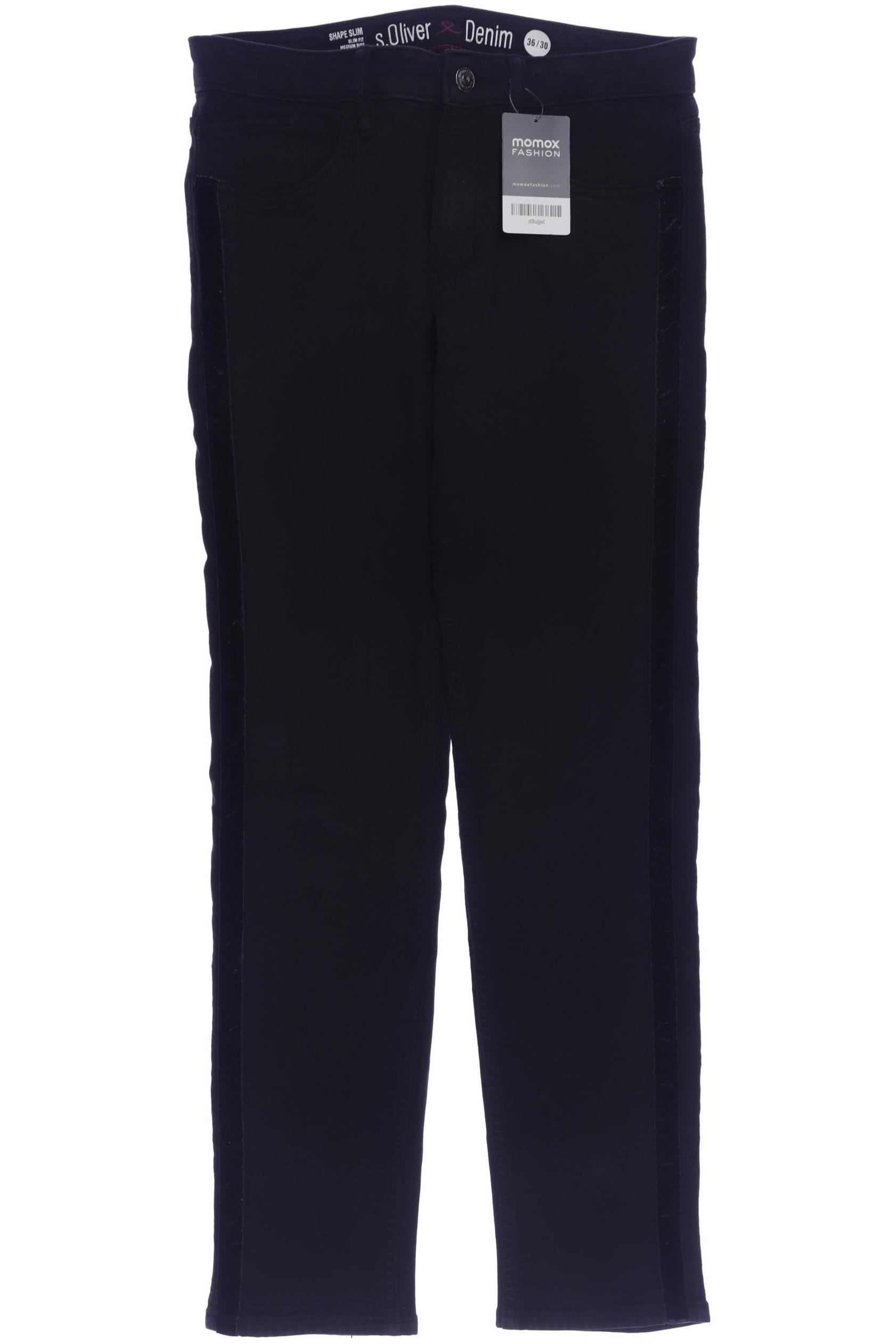 

s.Oliver Damen Jeans, schwarz, Gr. 36