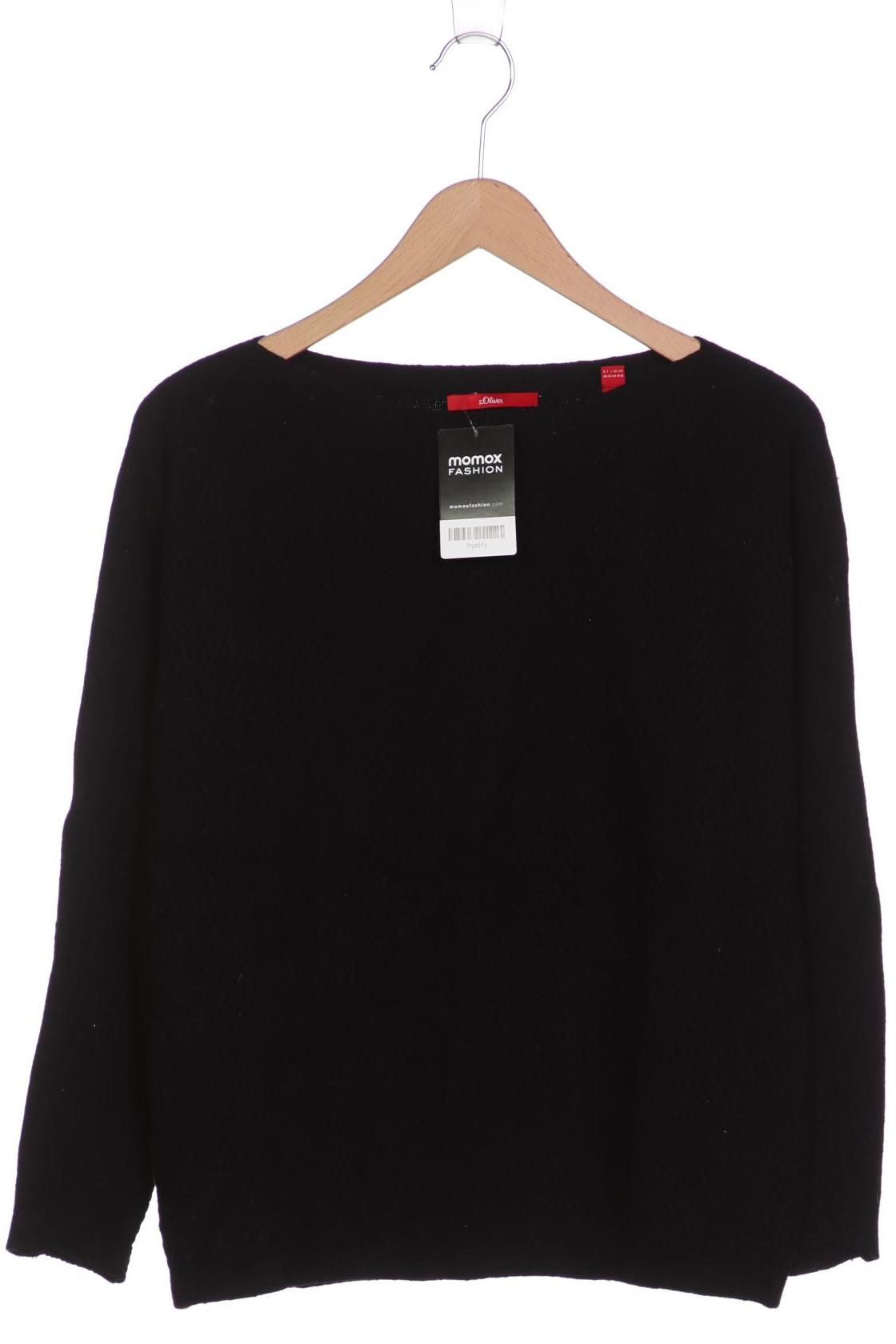 

s.Oliver Damen Pullover, schwarz