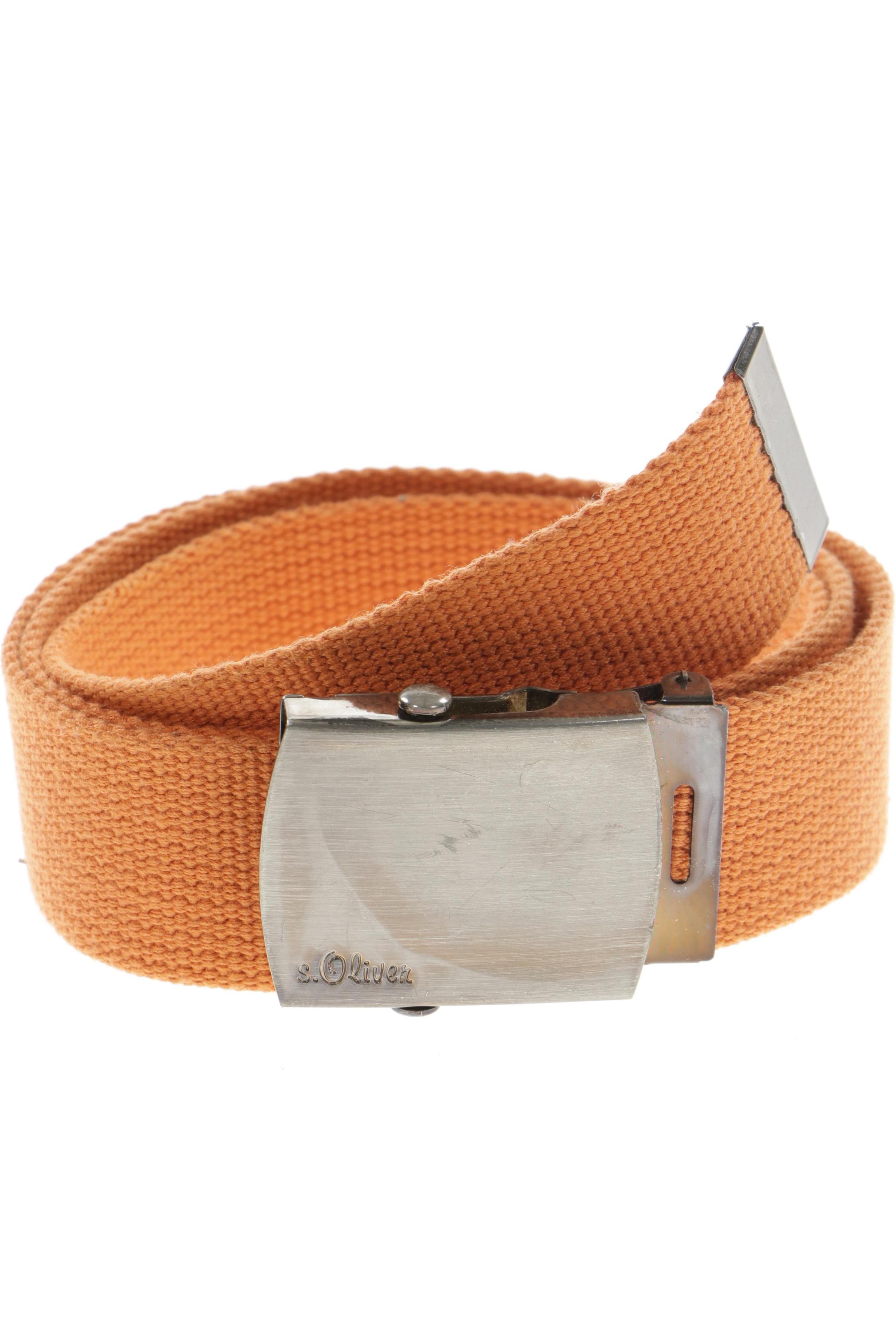 

s.Oliver Damen Gürtel, orange, Gr. 95
