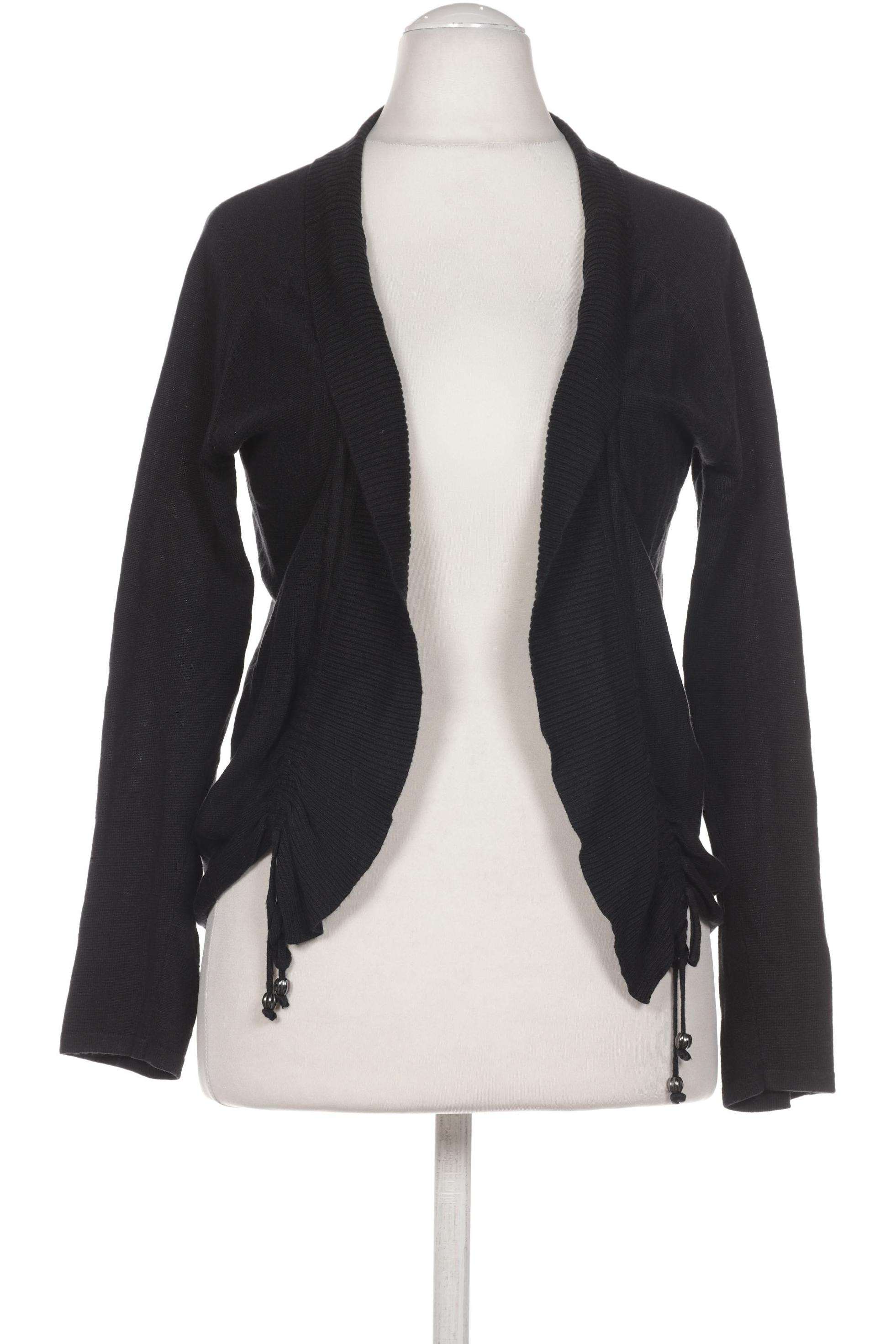 

s.Oliver Damen Strickjacke, schwarz, Gr. 38