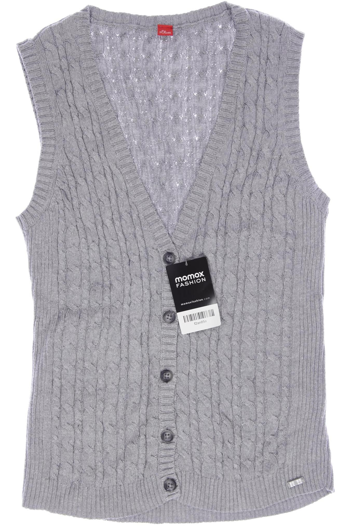 

s.Oliver Damen Weste, grau, Gr. 42
