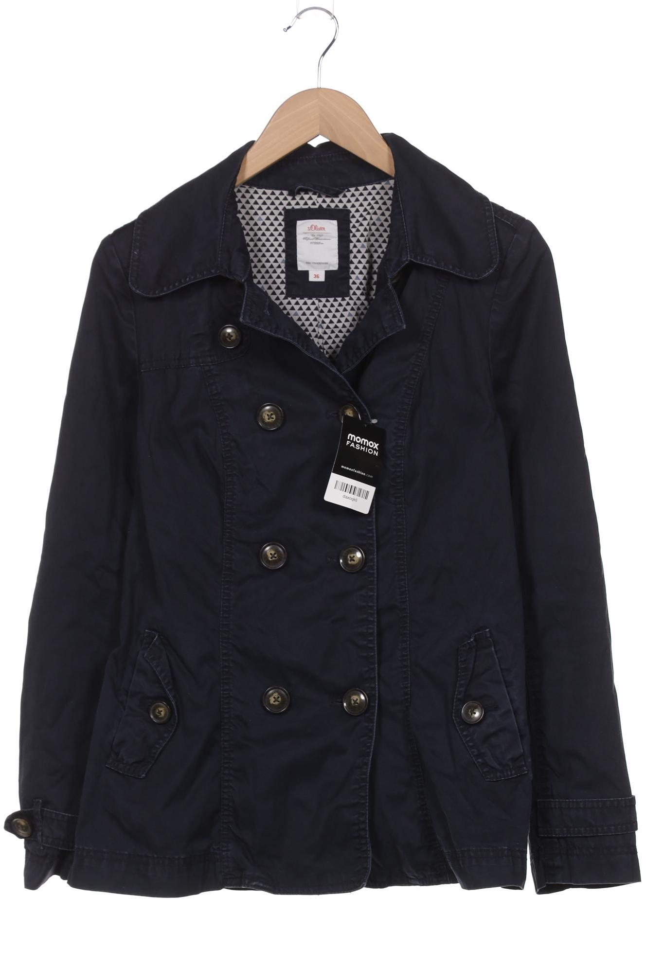 

s.Oliver Damen Jacke, marineblau, Gr. 36