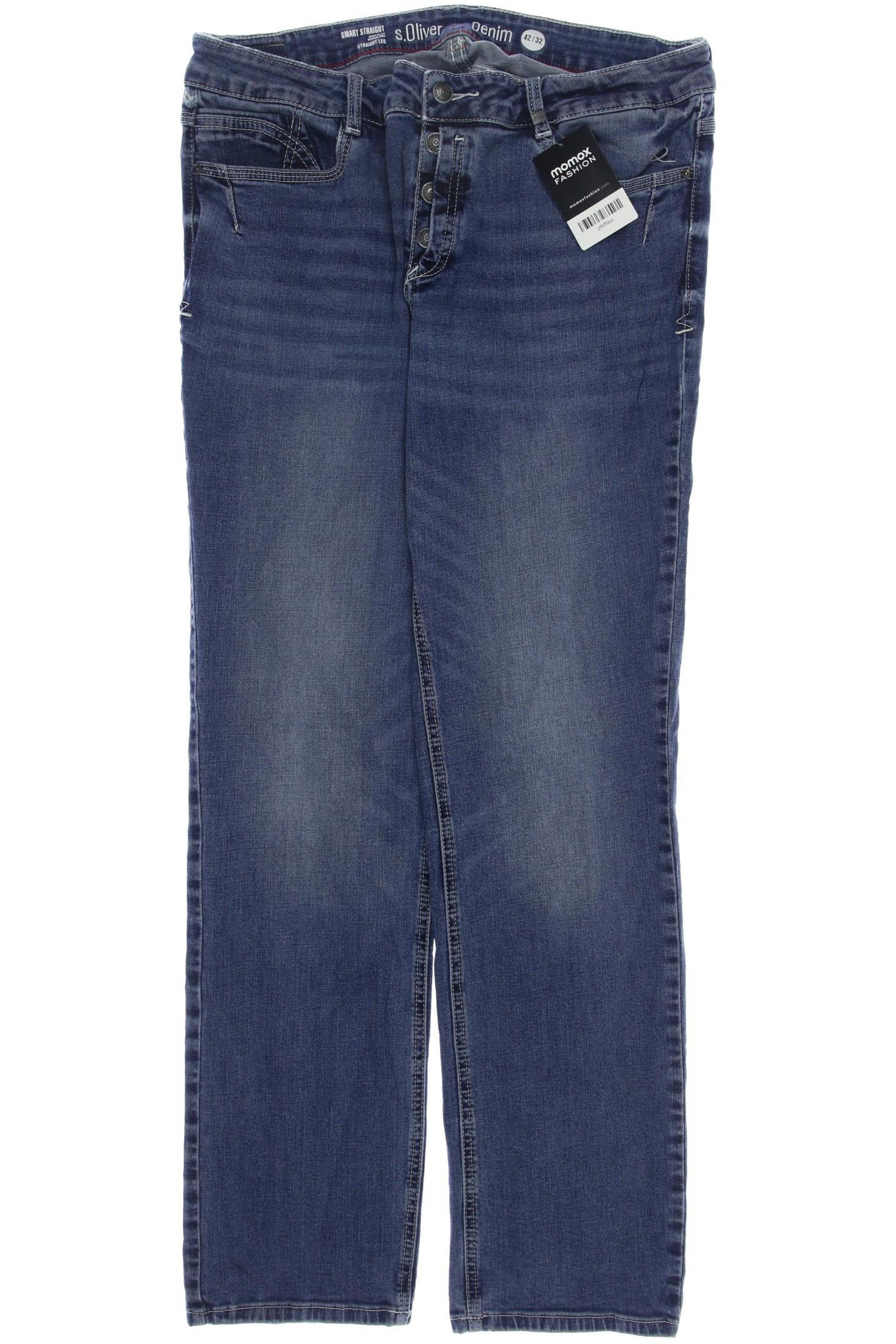 

s.Oliver Damen Jeans, blau, Gr. 42