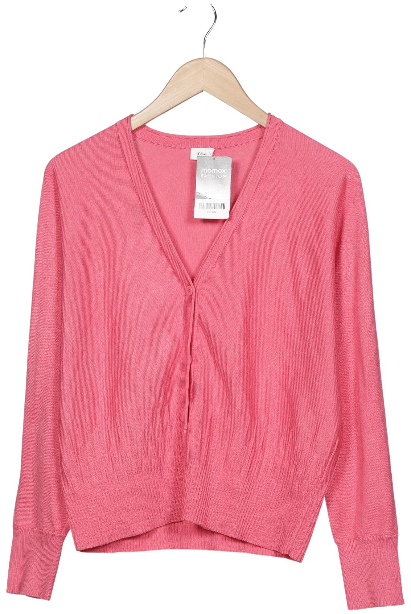

s.Oliver Damen Strickjacke, pink, Gr. 38