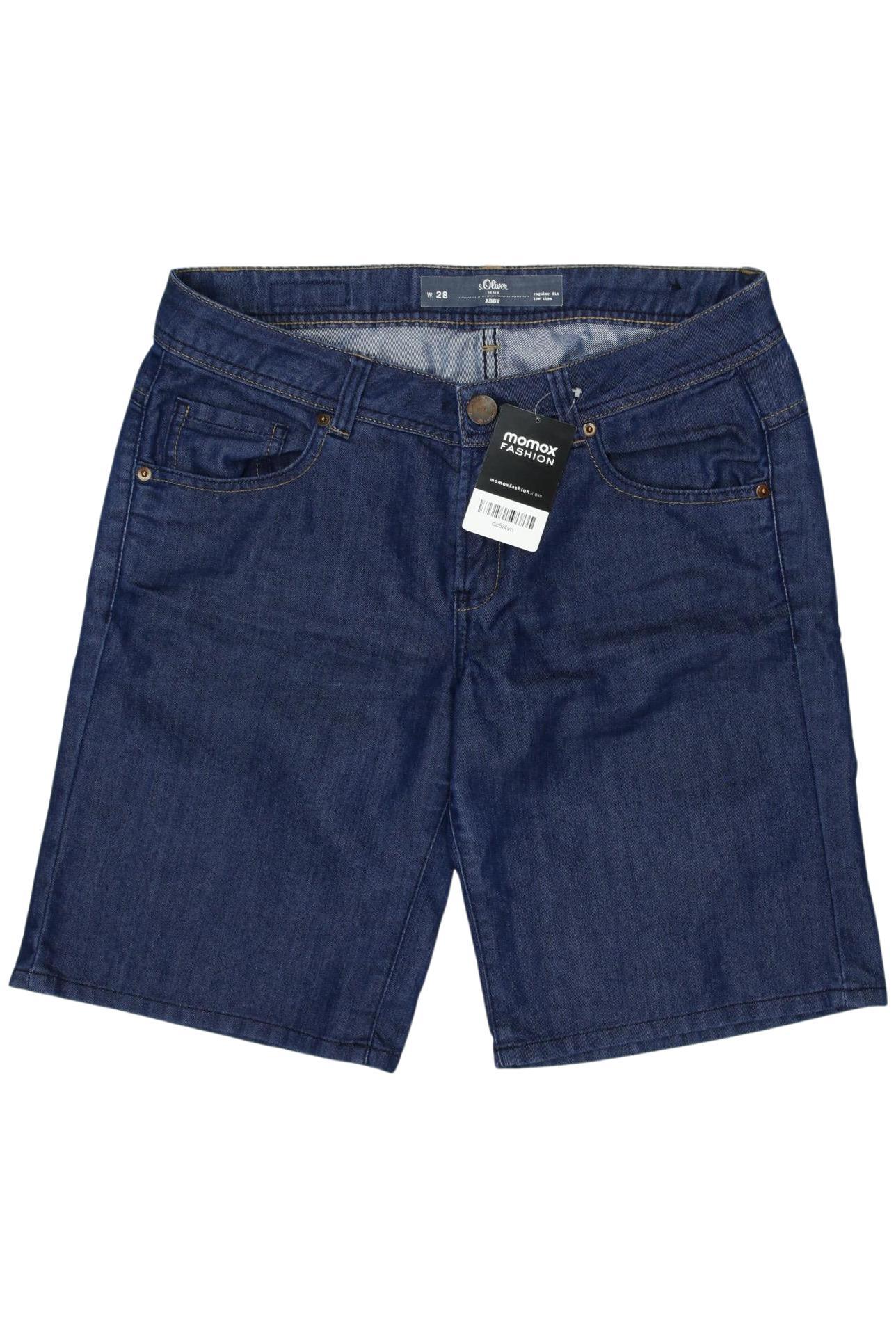 

s.Oliver Damen Shorts, blau, Gr. 28