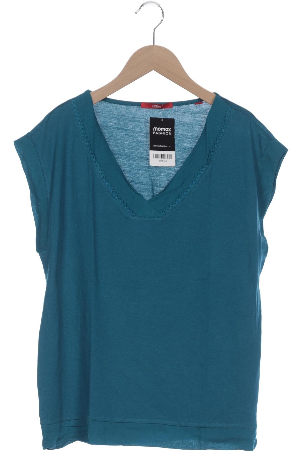 

s.Oliver Damen T-Shirt, blau, Gr. 36