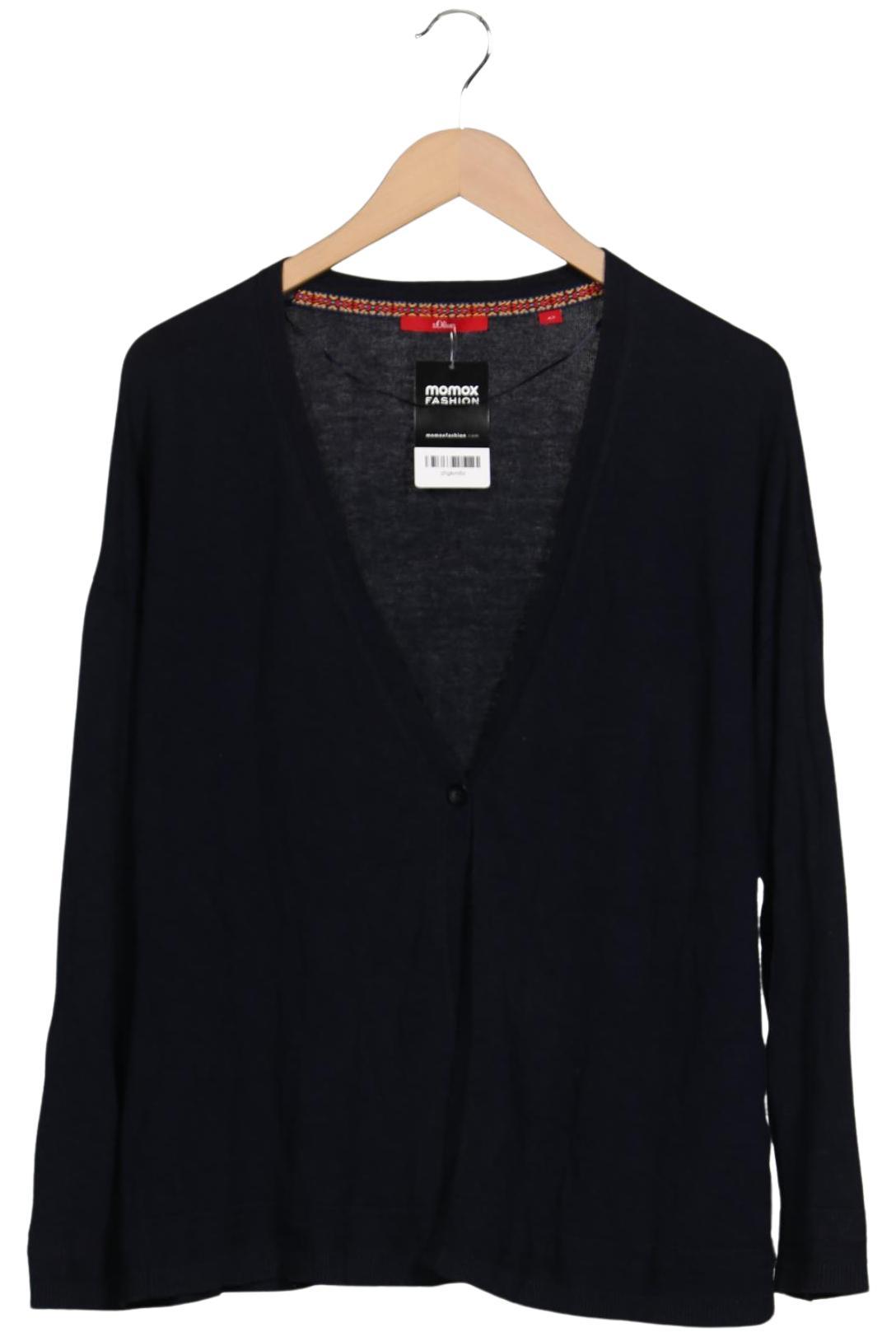 

s.Oliver Damen Strickjacke, marineblau, Gr. 42