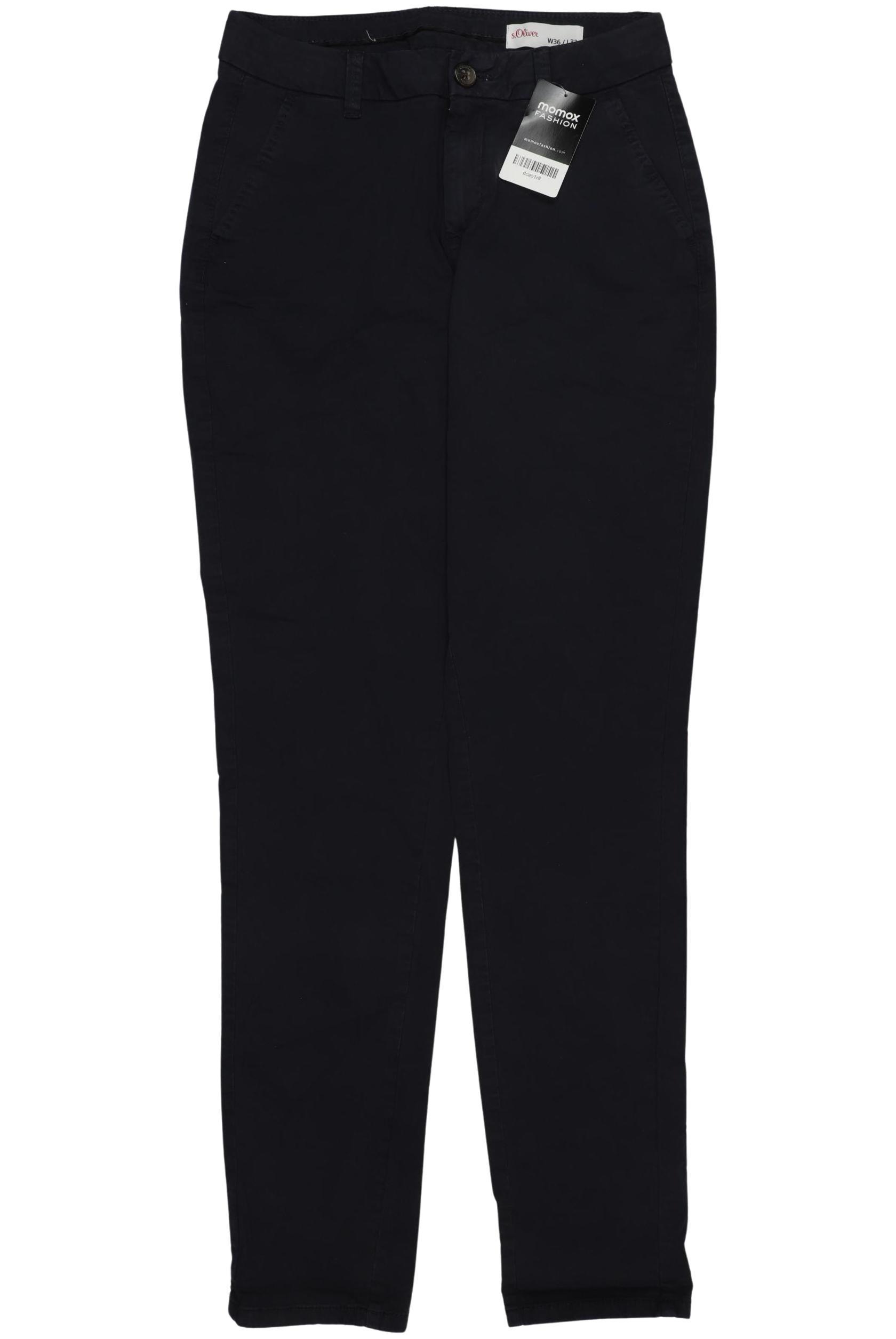 

s.Oliver Damen Stoffhose, marineblau, Gr. 36