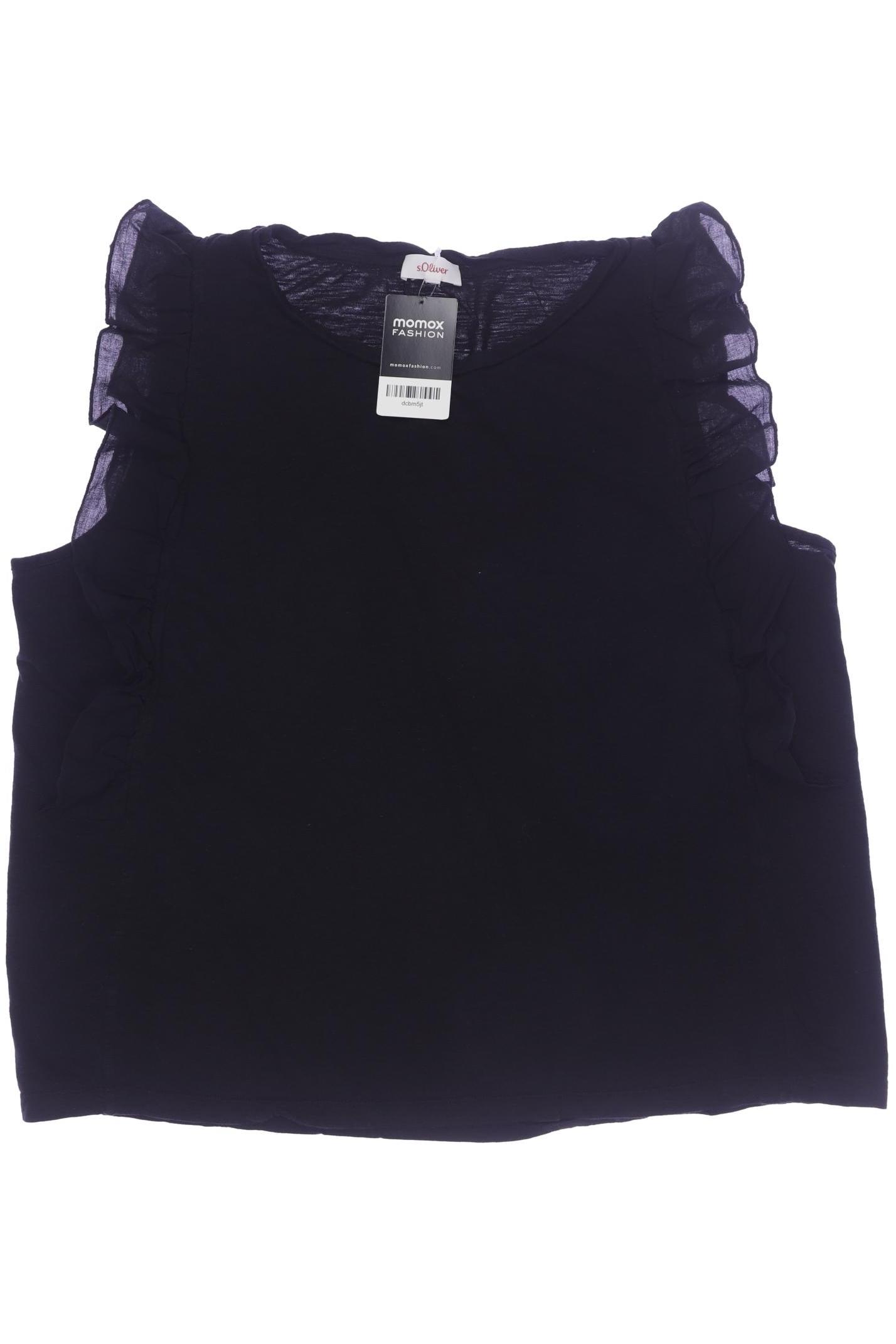 

s.Oliver Damen T-Shirt, schwarz, Gr. 44