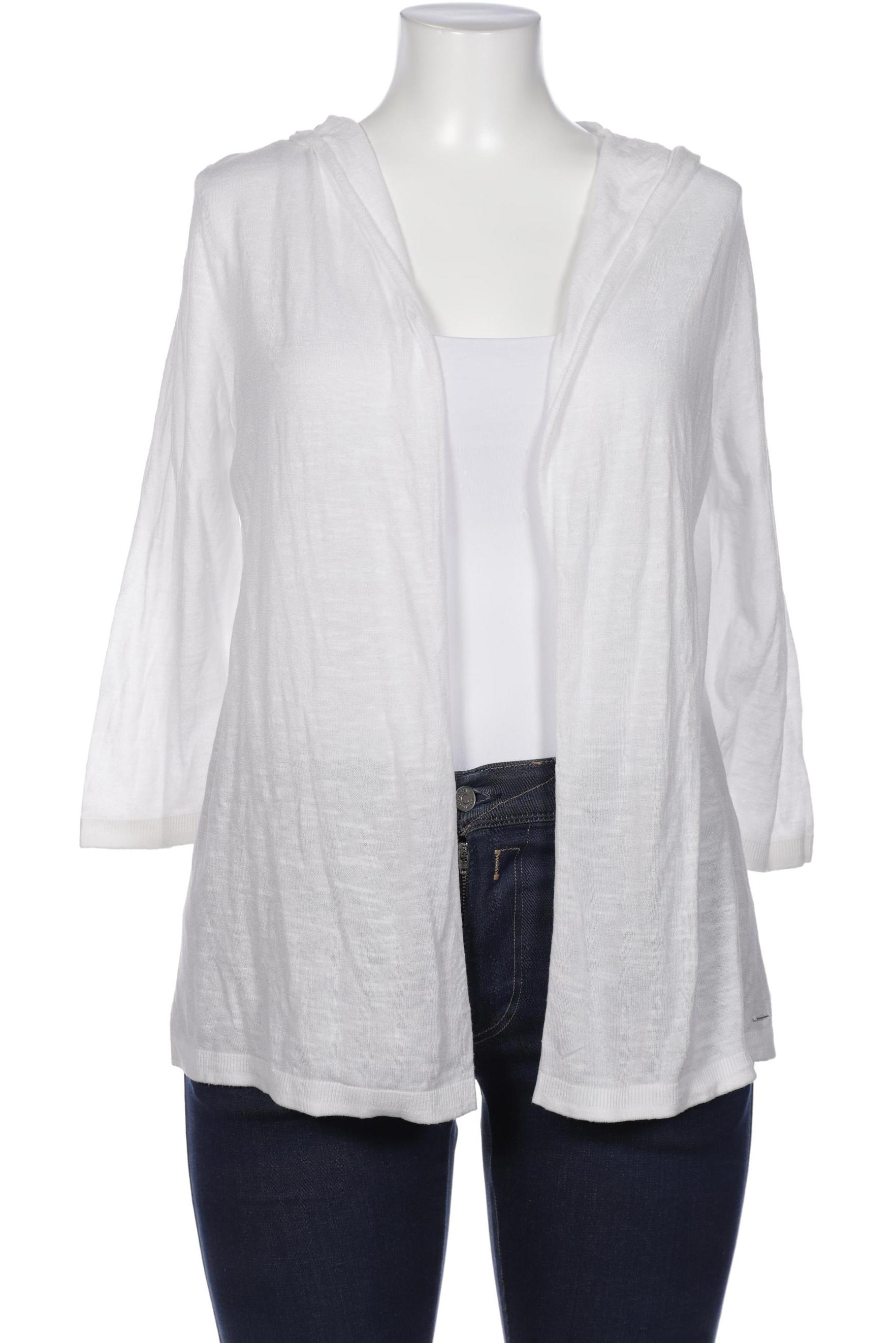 

s.Oliver Damen Strickjacke, weiß, Gr. 42