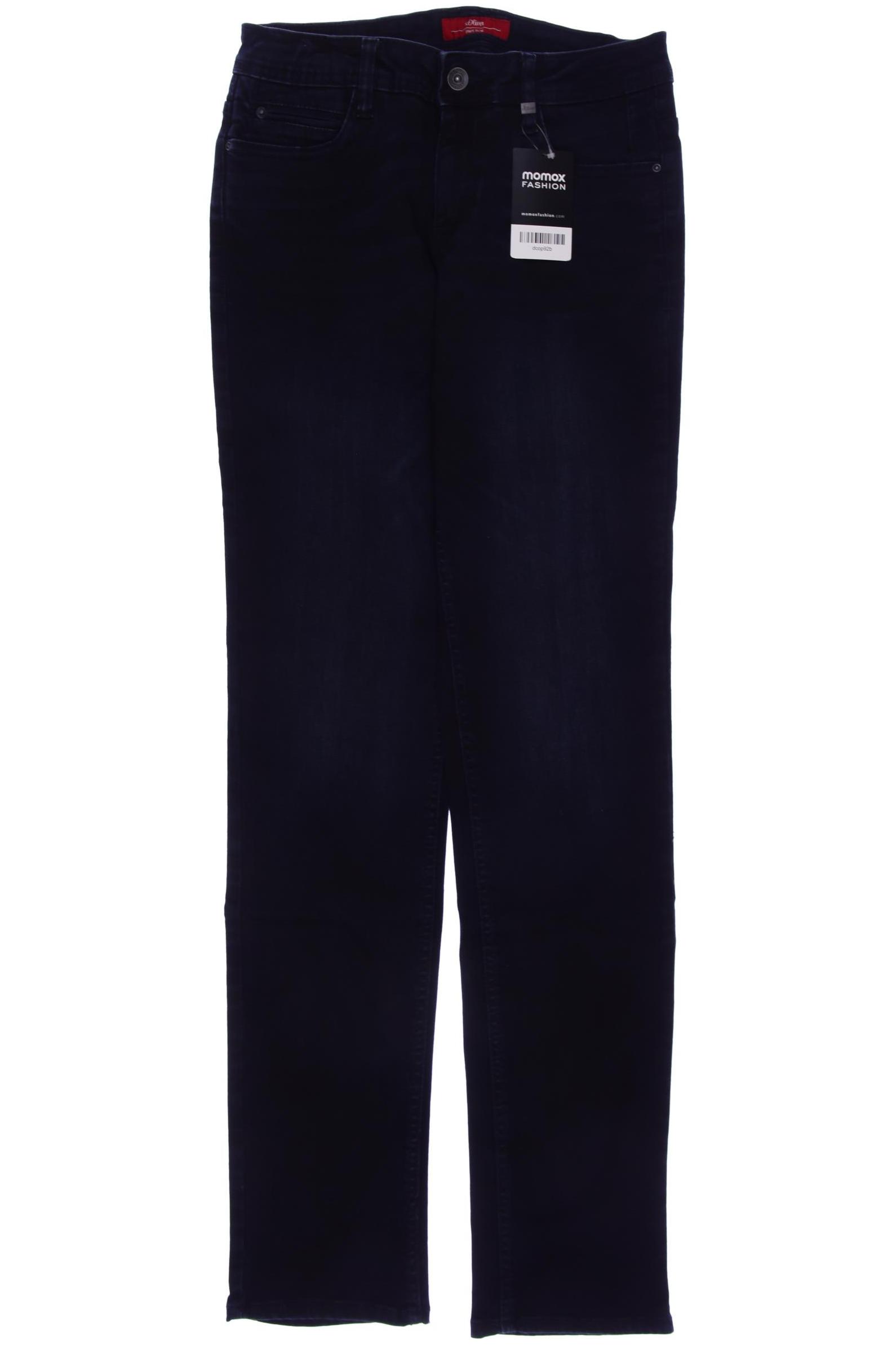

s.Oliver Damen Jeans, marineblau