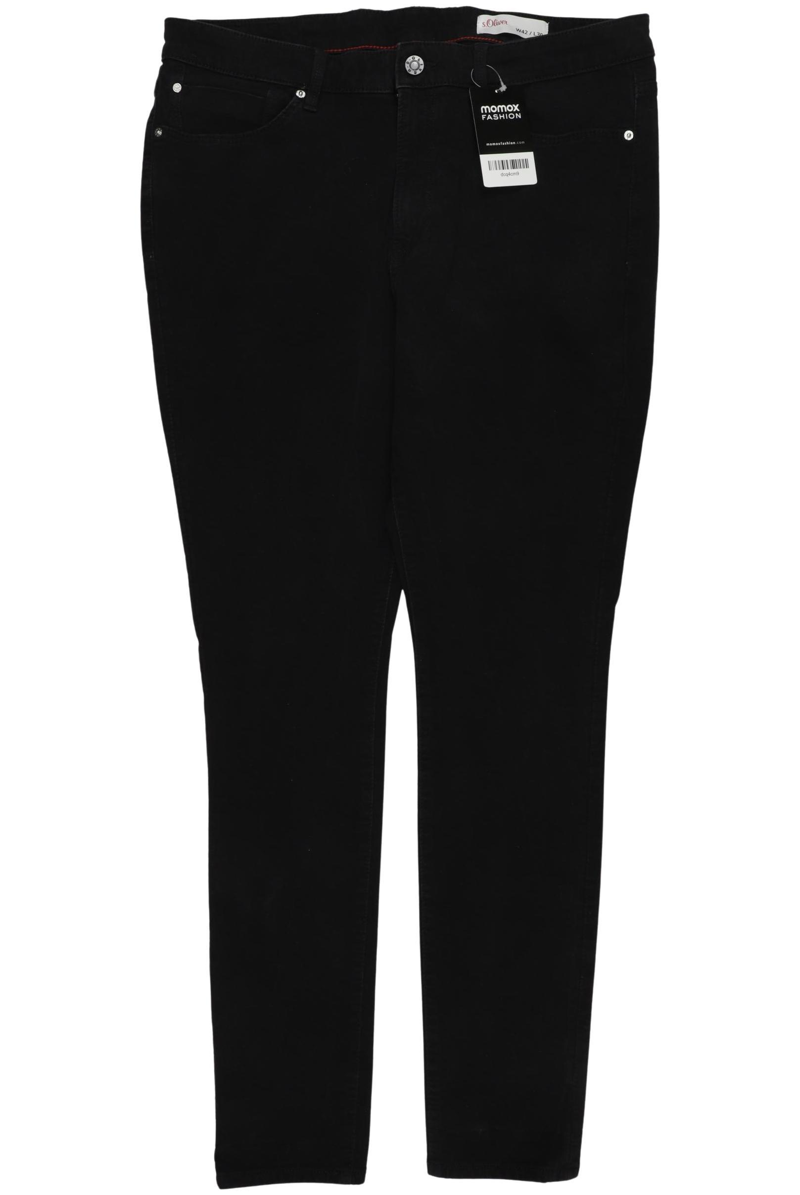 

s.Oliver Damen Jeans, schwarz, Gr. 42