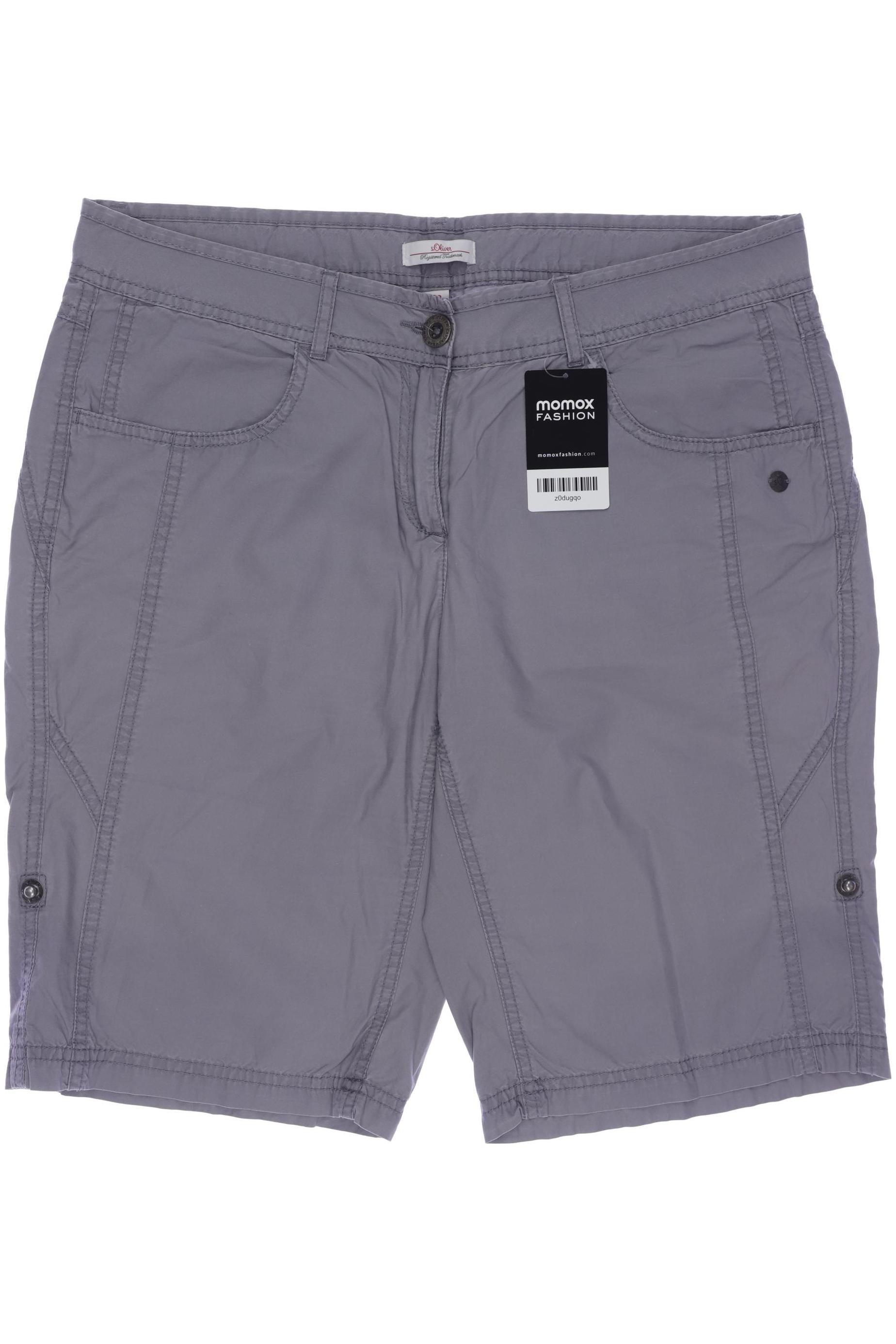 

s.Oliver Damen Shorts, grau, Gr. 40