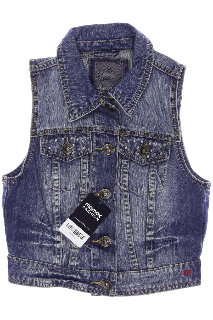 

s.Oliver Damen Weste, blau, Gr. 34