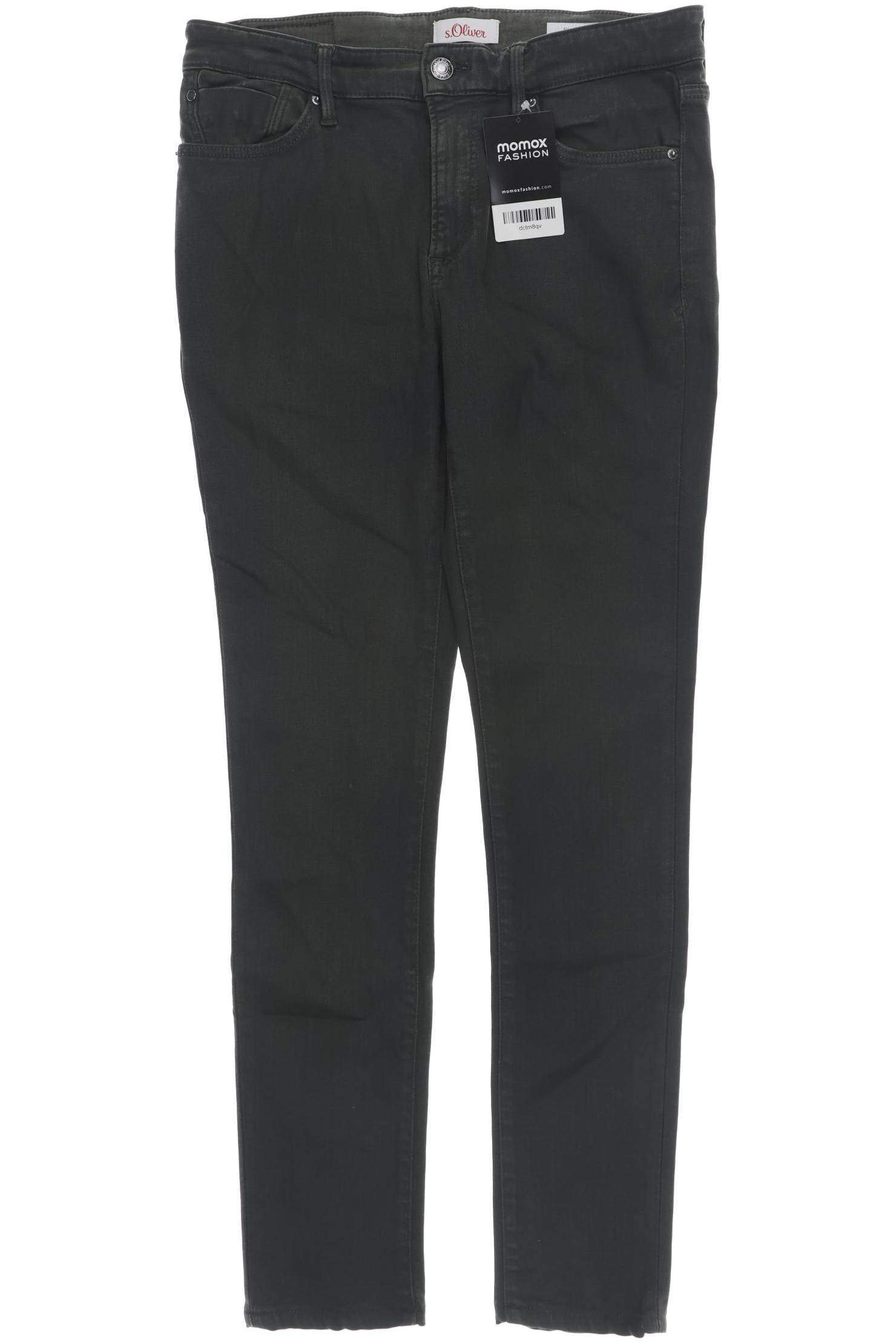 

s.Oliver Damen Jeans, grün