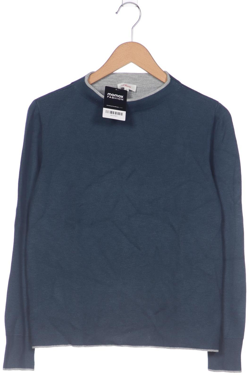 

s.Oliver Damen Pullover, blau, Gr. 38