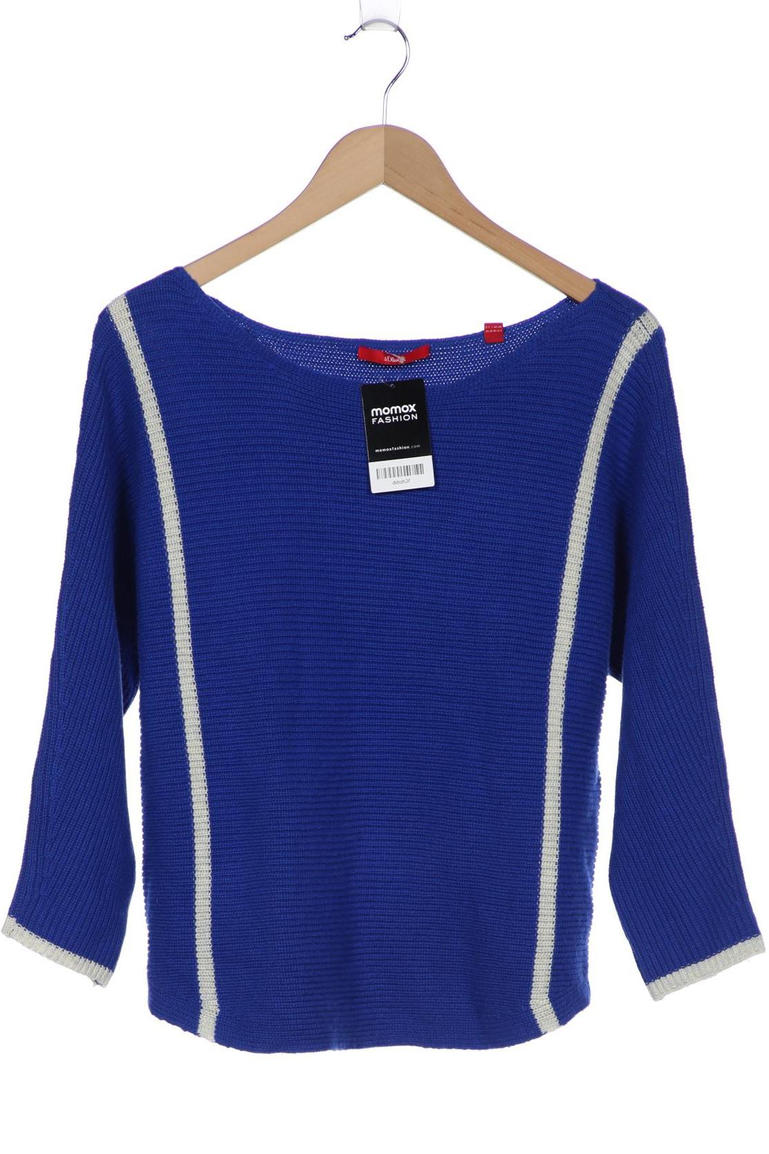 

s.Oliver Damen Pullover, blau