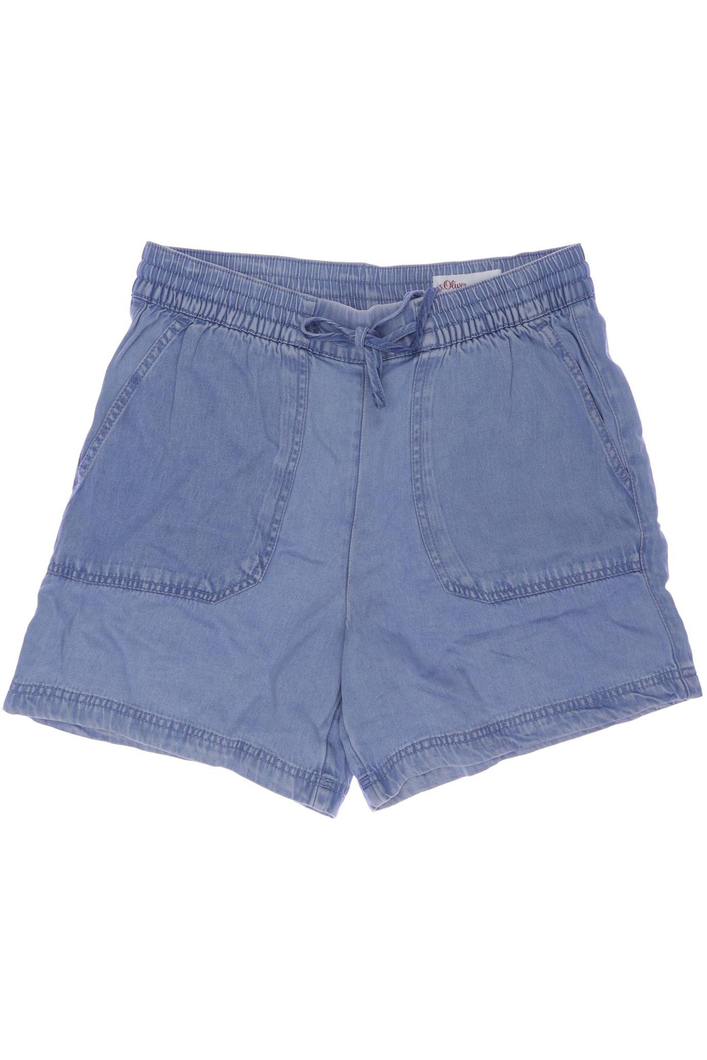 

s.Oliver Damen Shorts, blau, Gr. 34