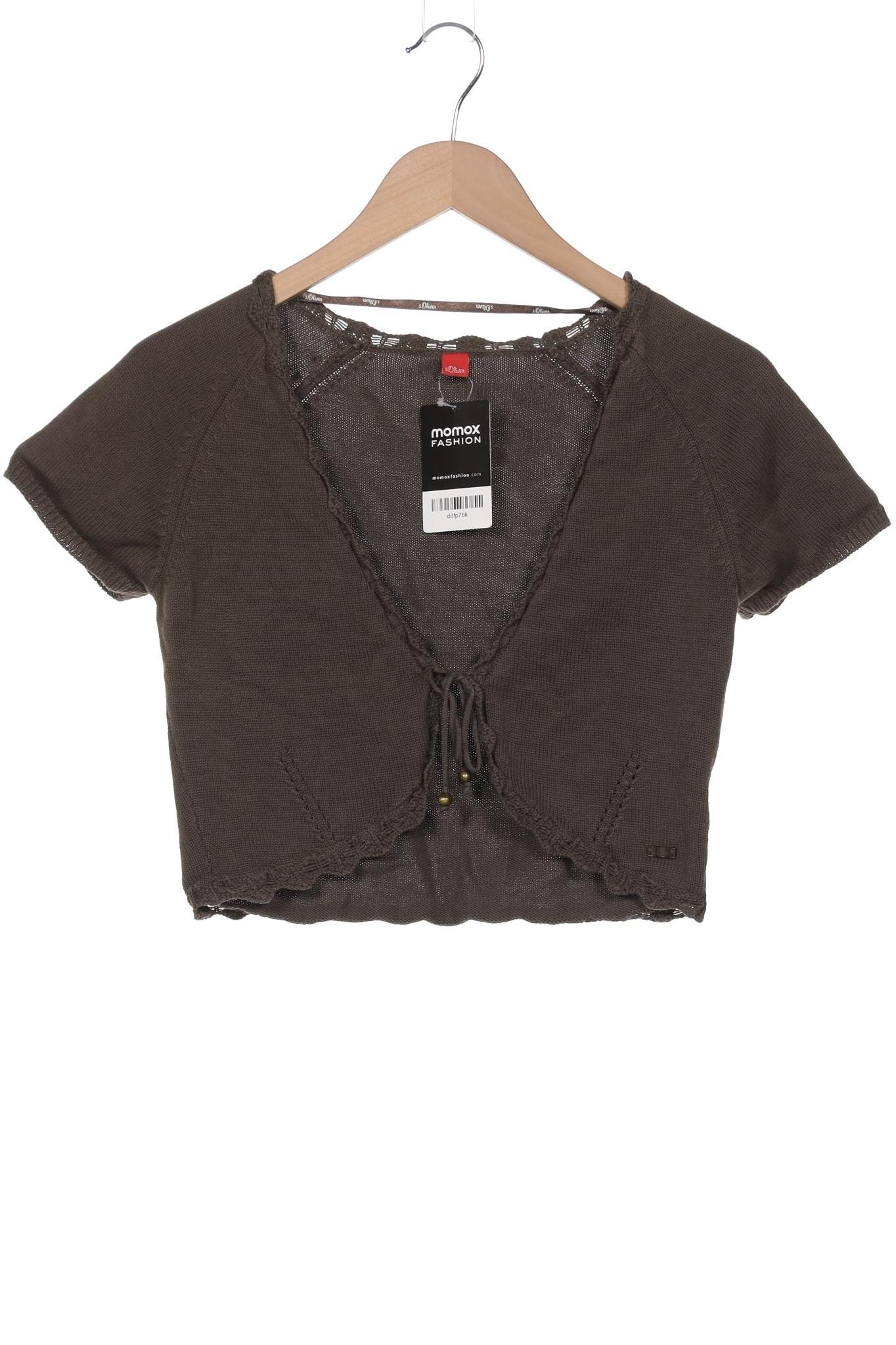 

s.Oliver Damen Strickjacke, braun, Gr. 40
