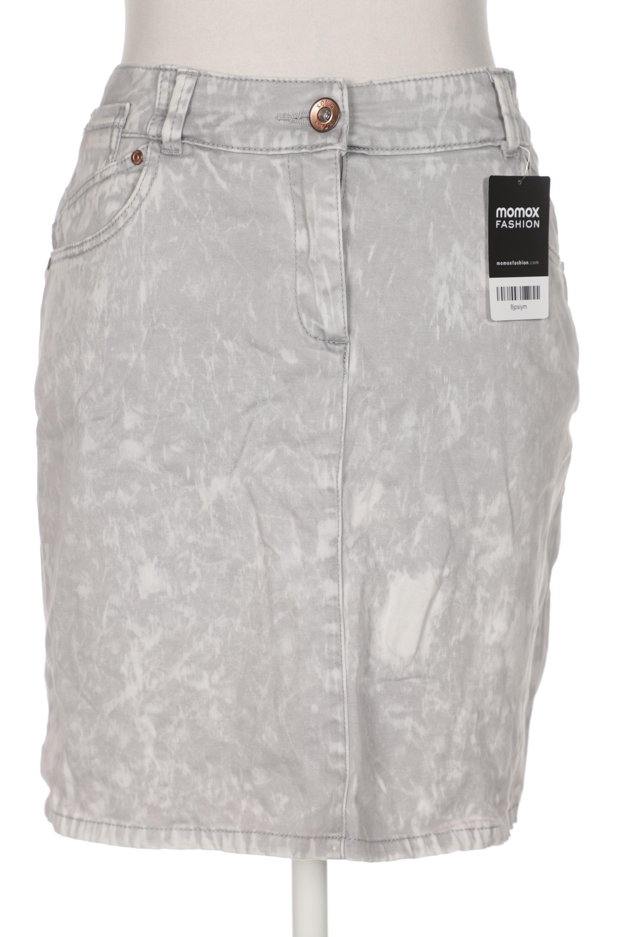 

s.Oliver Damen Rock, grau, Gr. 38