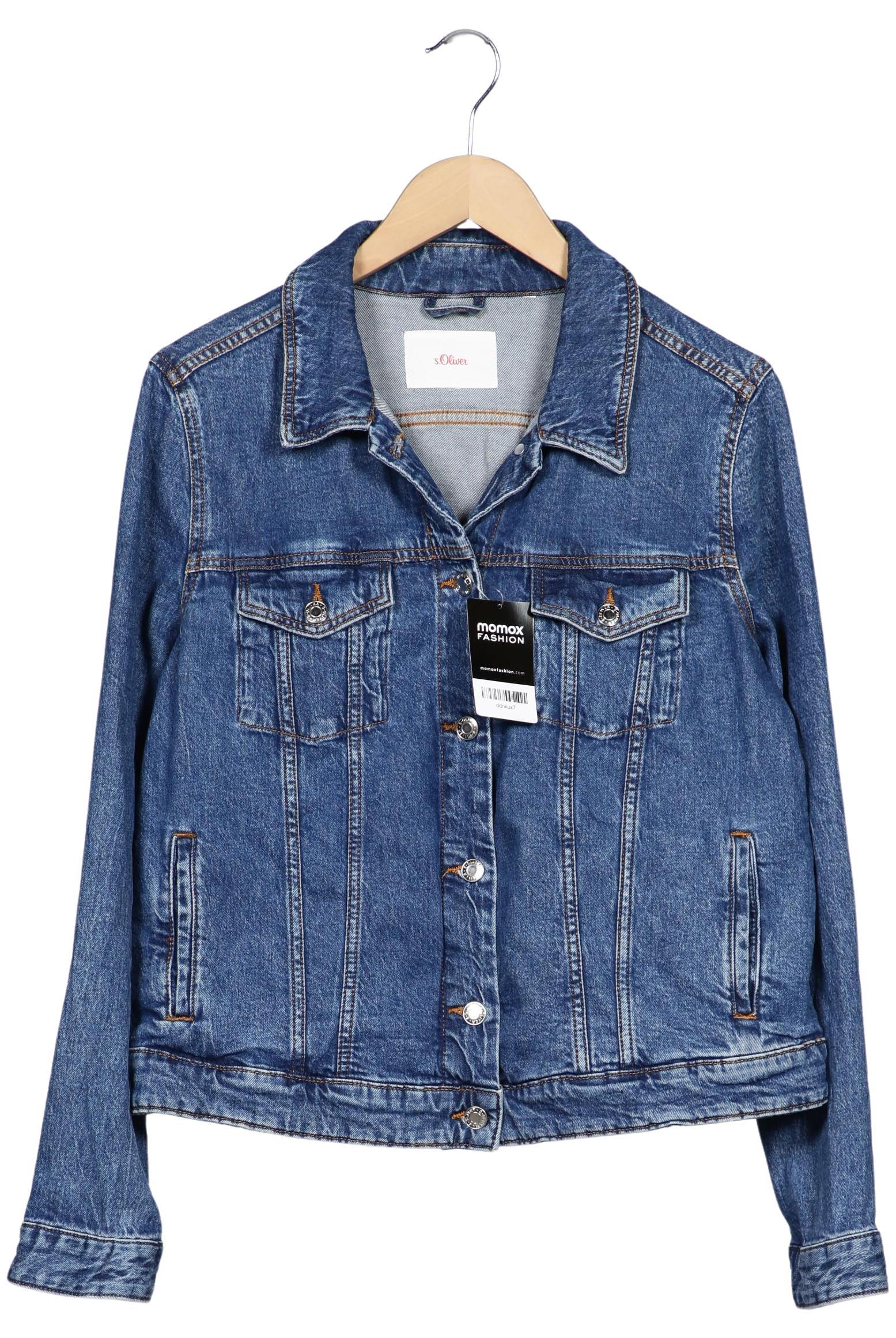 

s.Oliver Damen Jacke, blau, Gr. 44