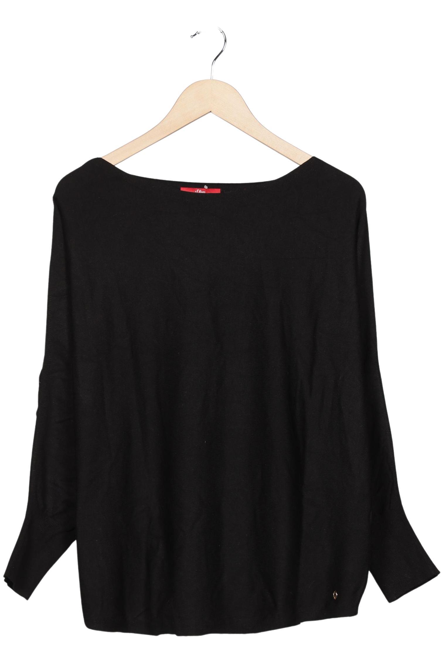 

s.Oliver Damen Pullover, schwarz, Gr. 44