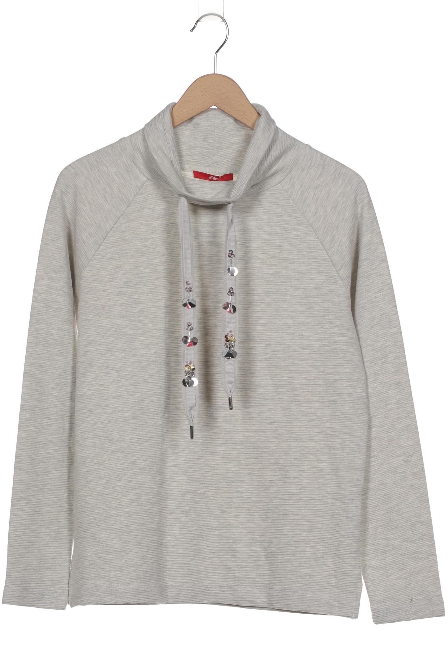 

s.Oliver Damen Sweatshirt, grau, Gr. 36