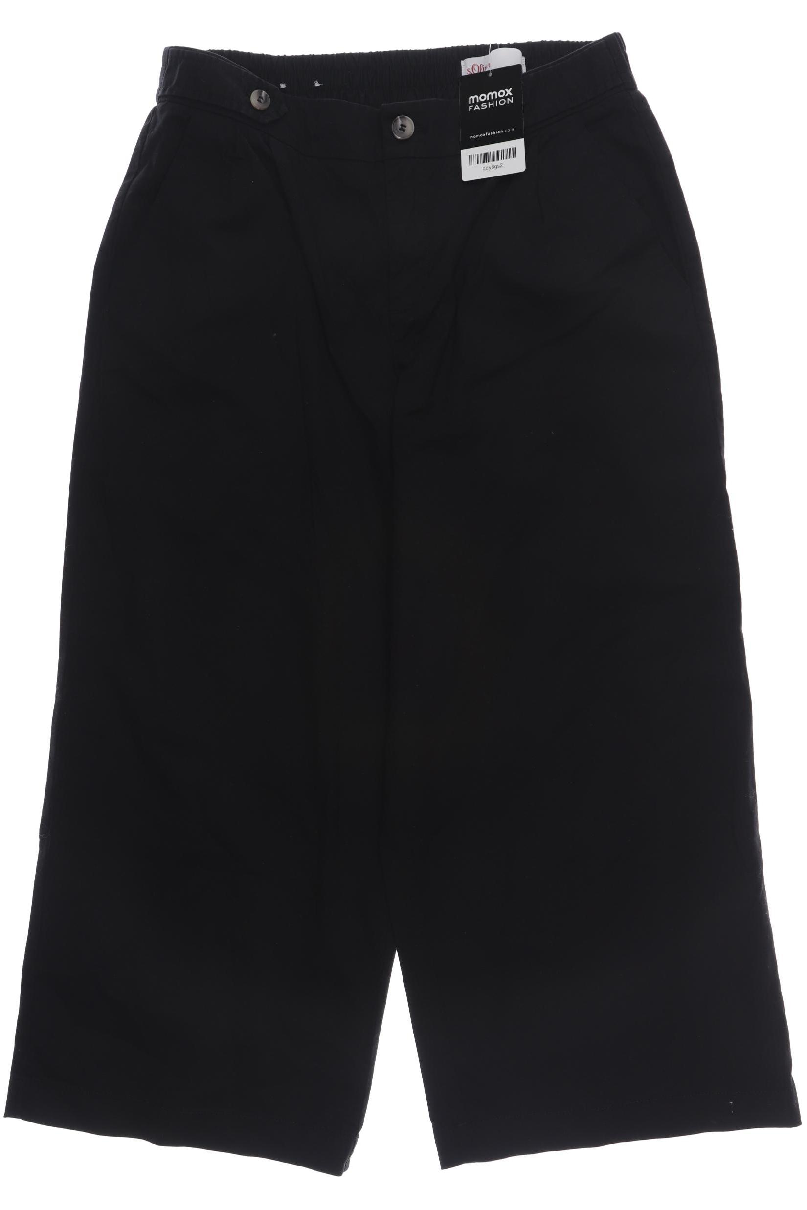 

s.Oliver Damen Stoffhose, schwarz