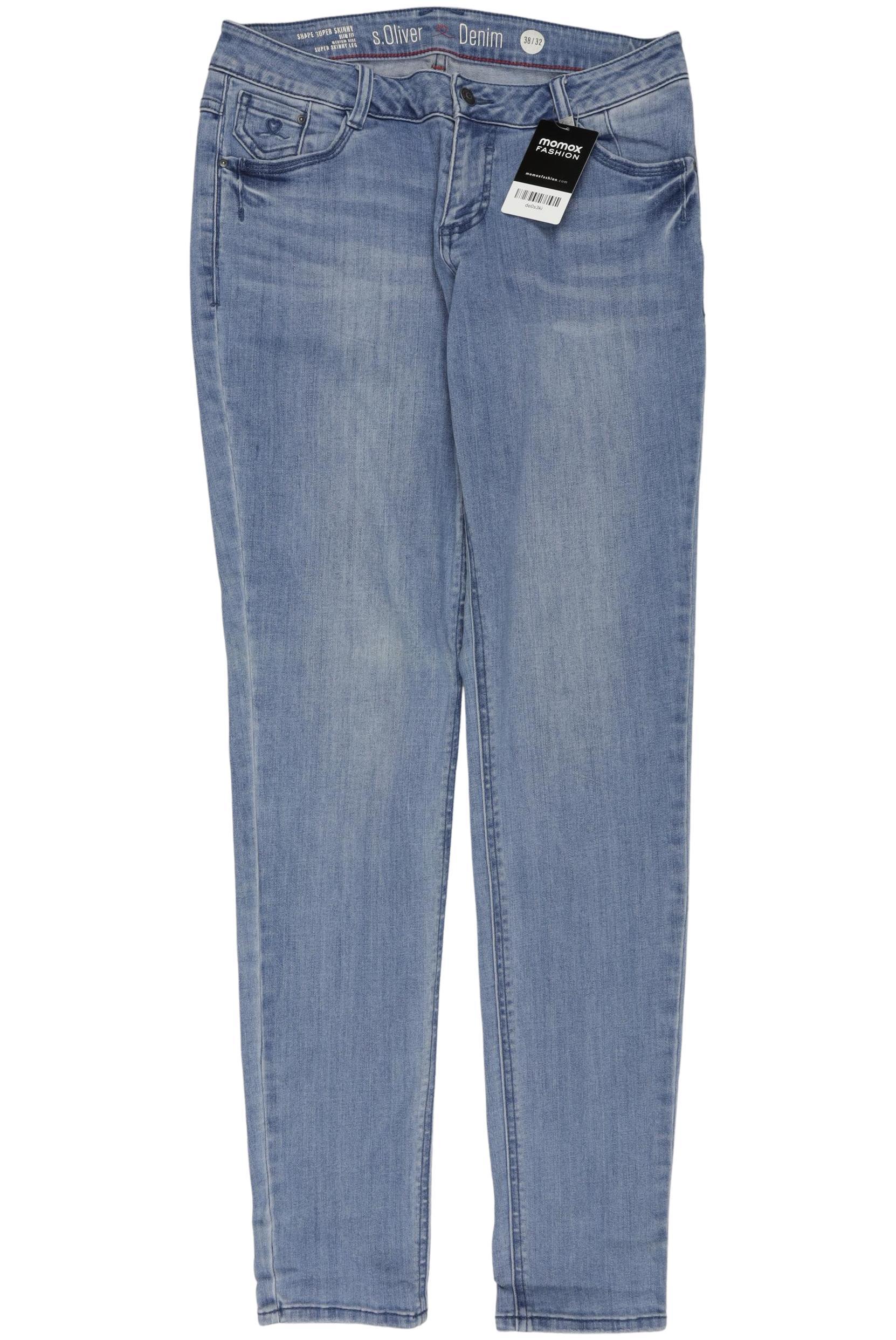 

s.Oliver Damen Jeans, blau, Gr. 38