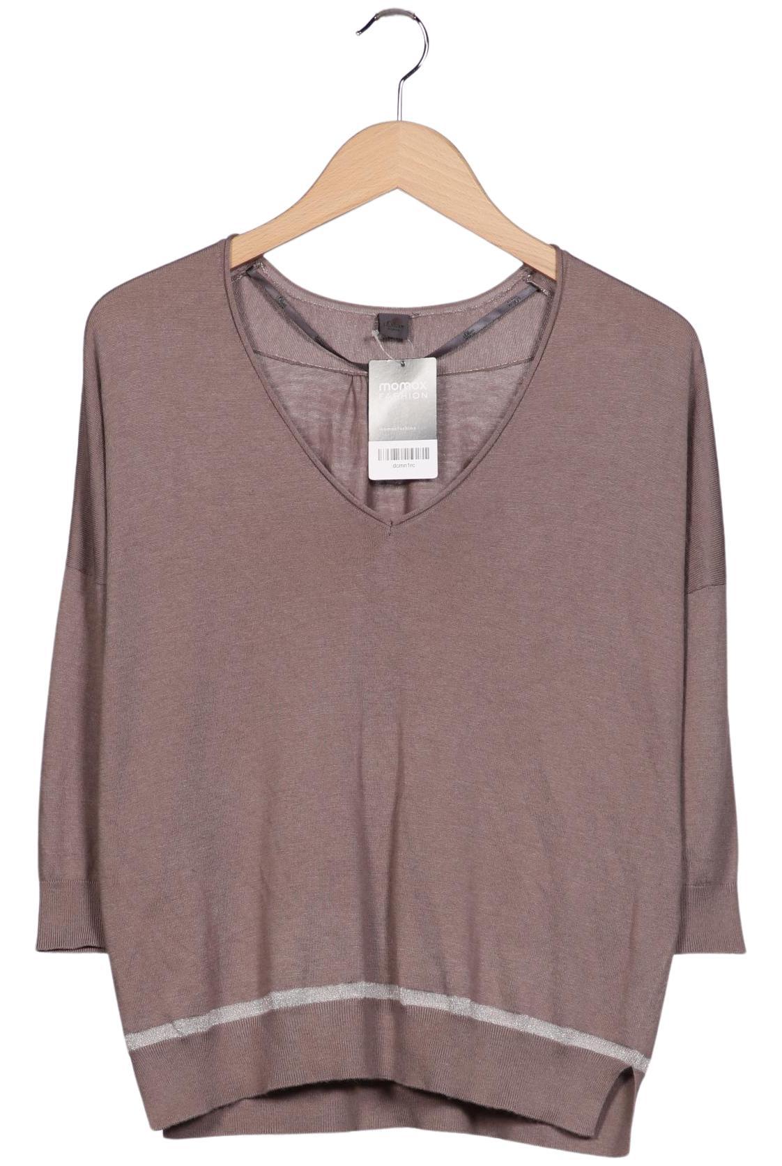 

s.Oliver Damen Pullover, braun, Gr. 38